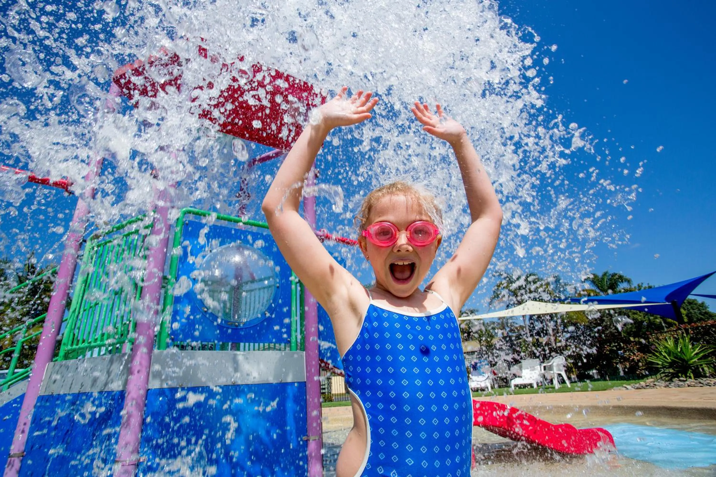 Aqua park in Discovery Parks - Harrington