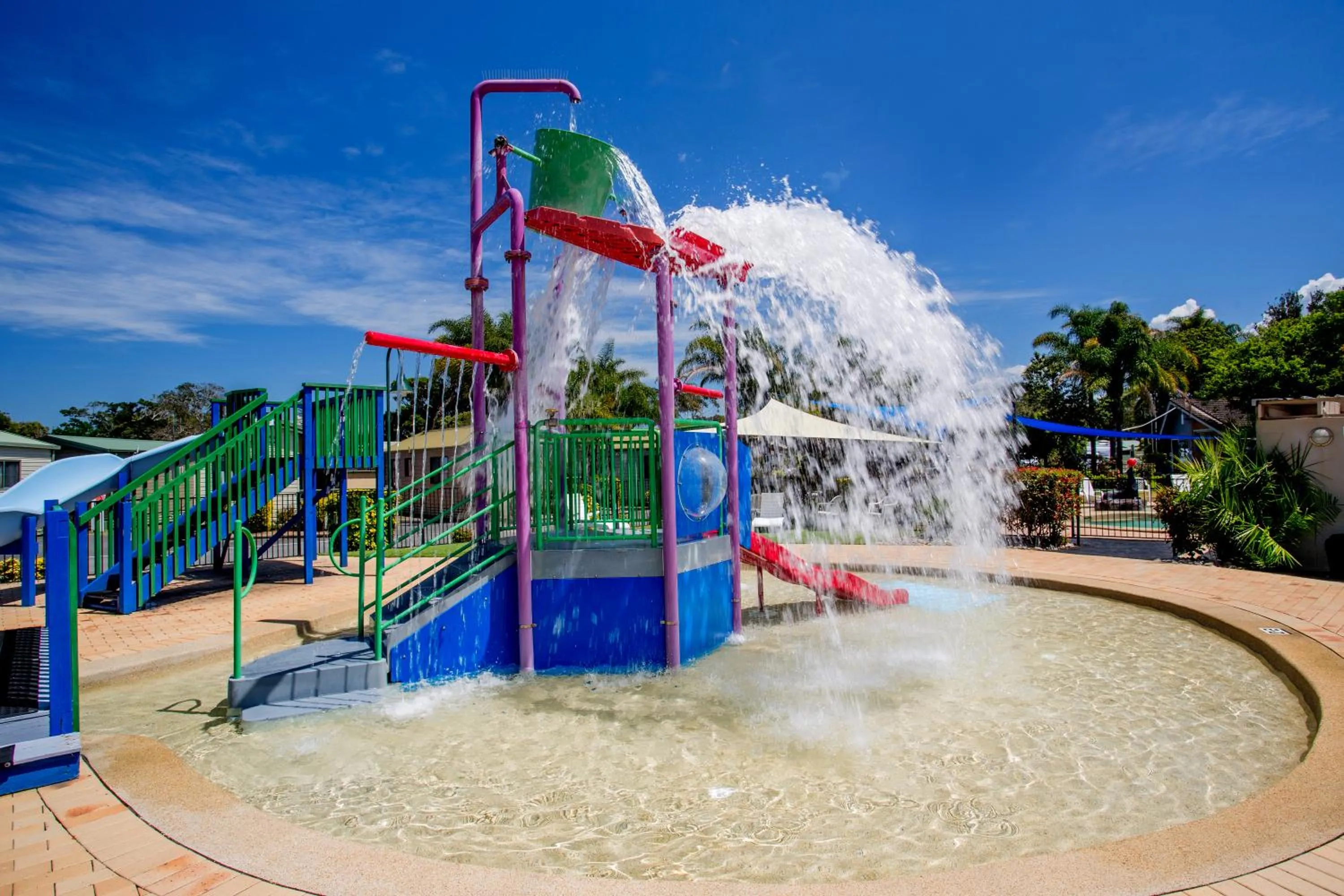 Aqua park in Discovery Parks - Harrington