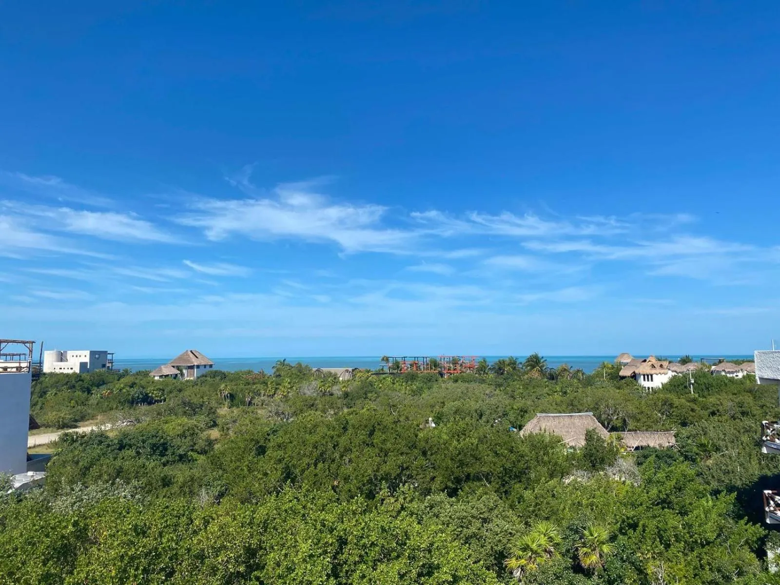 Natural landscape in Casa Tekio Holbox By Kin Studios