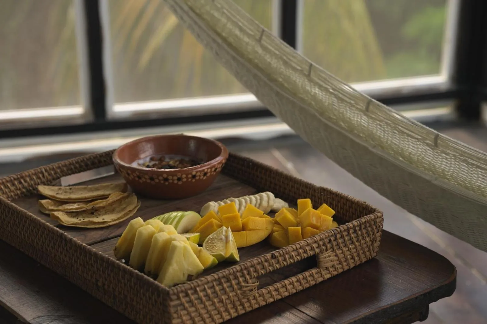 Continental breakfast in Casa Tekio Holbox By Kin Studios