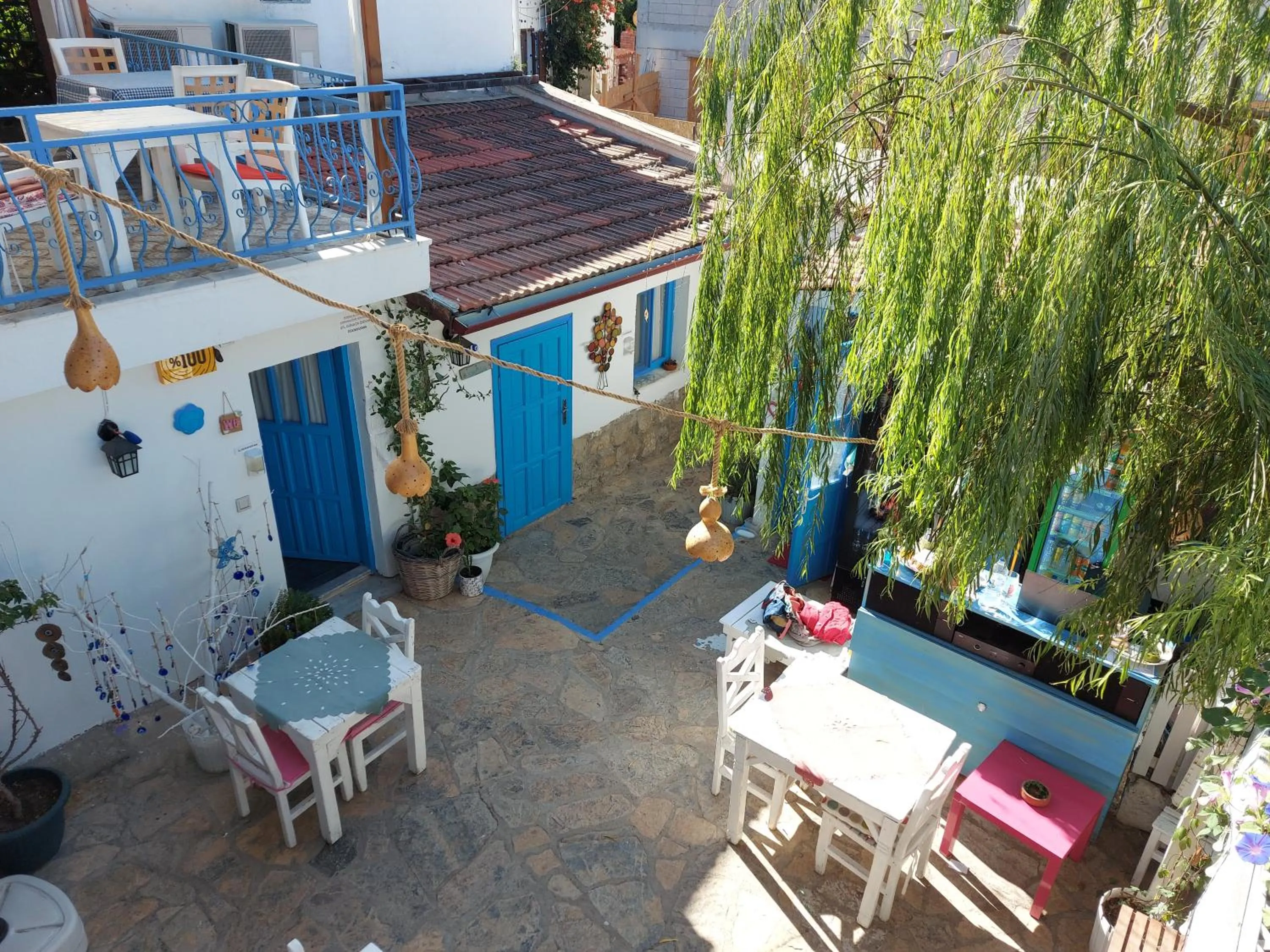 Patio in Eleni (L&E) Pansiyon