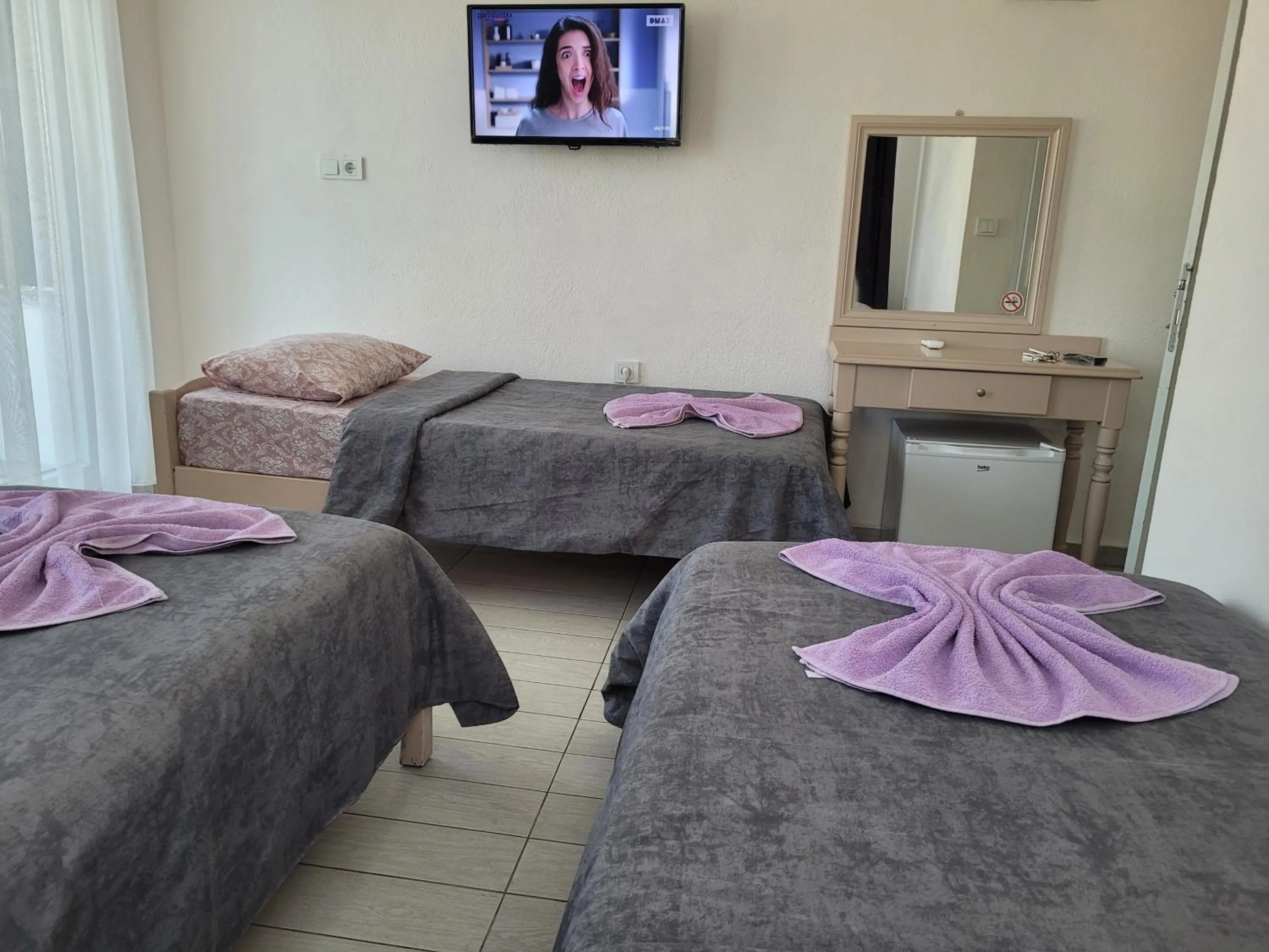 Bed in Cetin Pansiyon