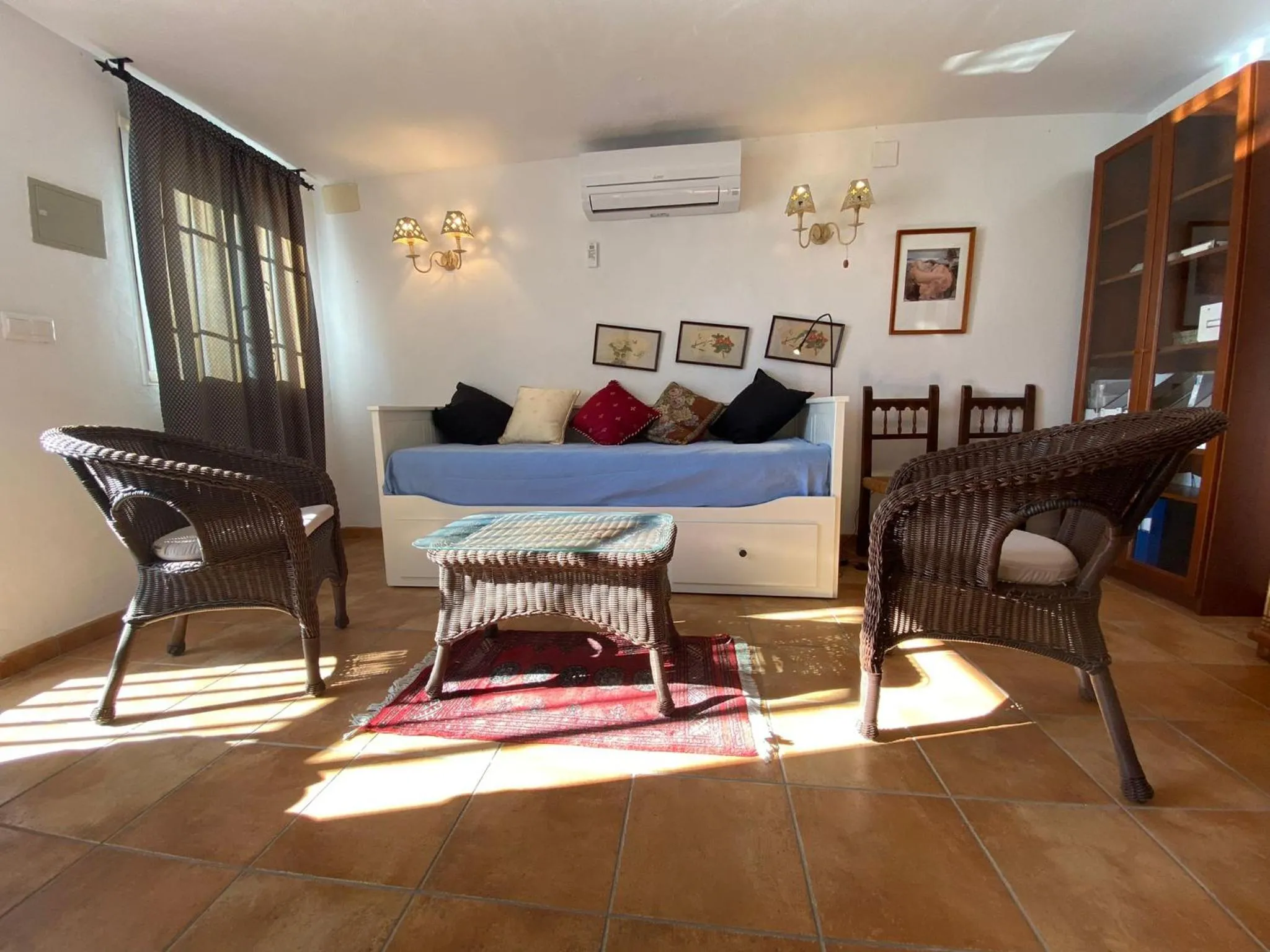 Bed in Villa Nerja Views Mediterranean Panorama