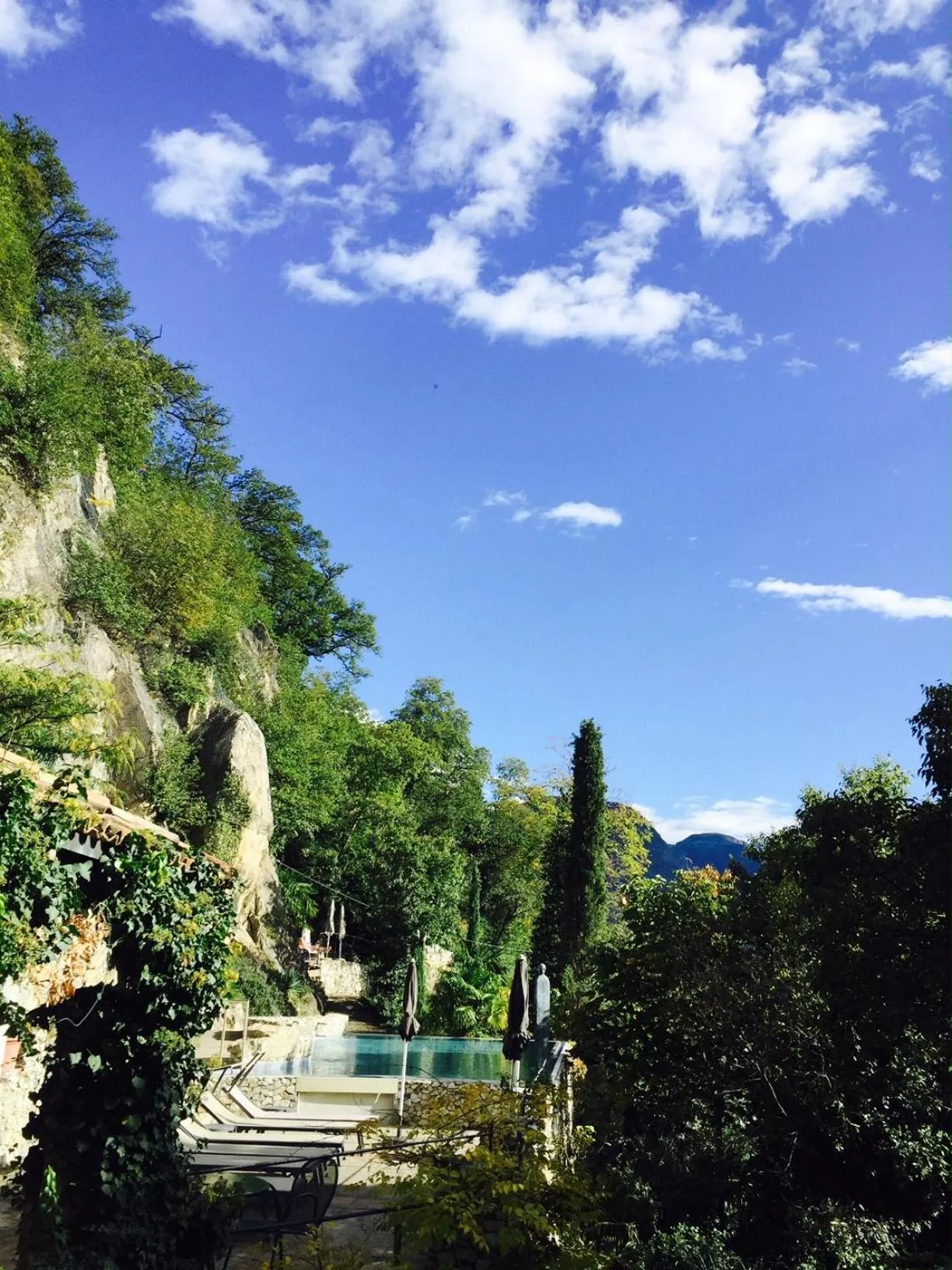 Garden view in Villa Tivoli