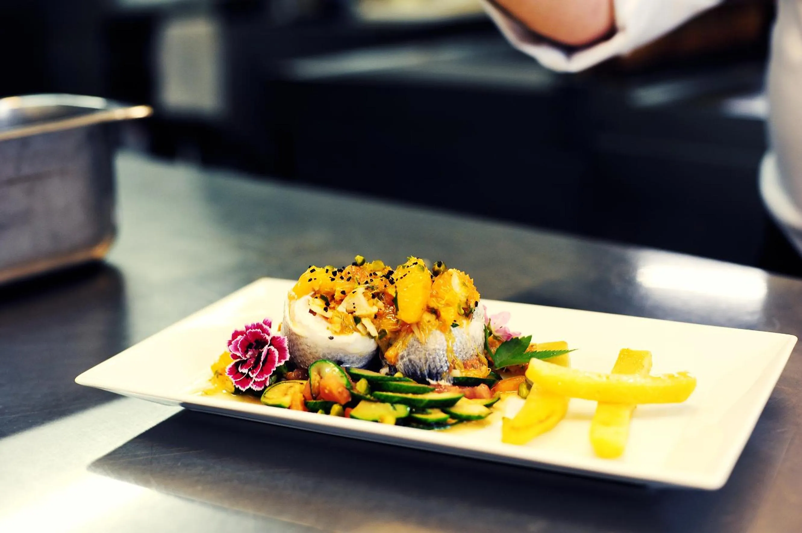 Food close-up in Villa Tivoli