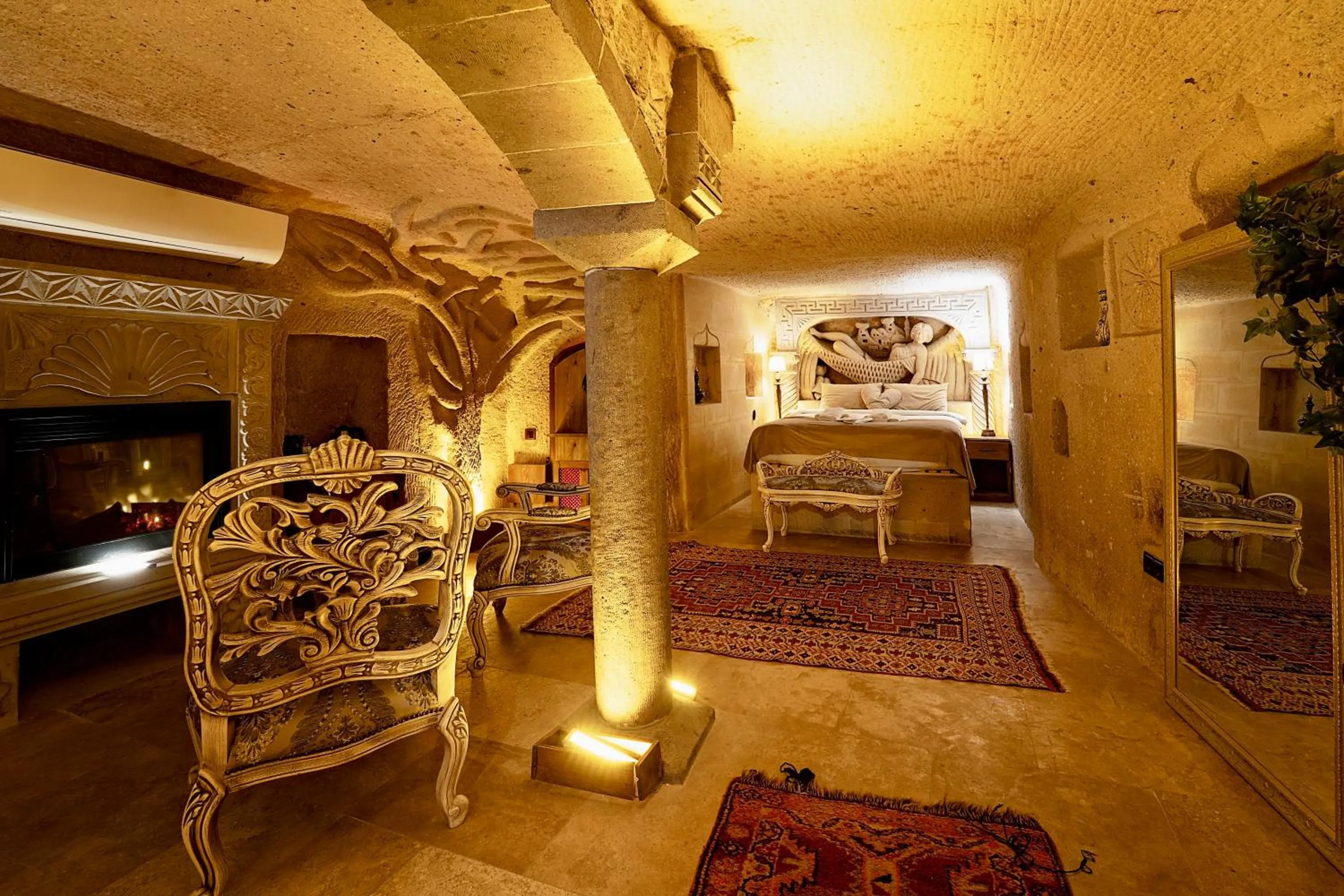Bedroom, Bed in Wish Cappadocia Love