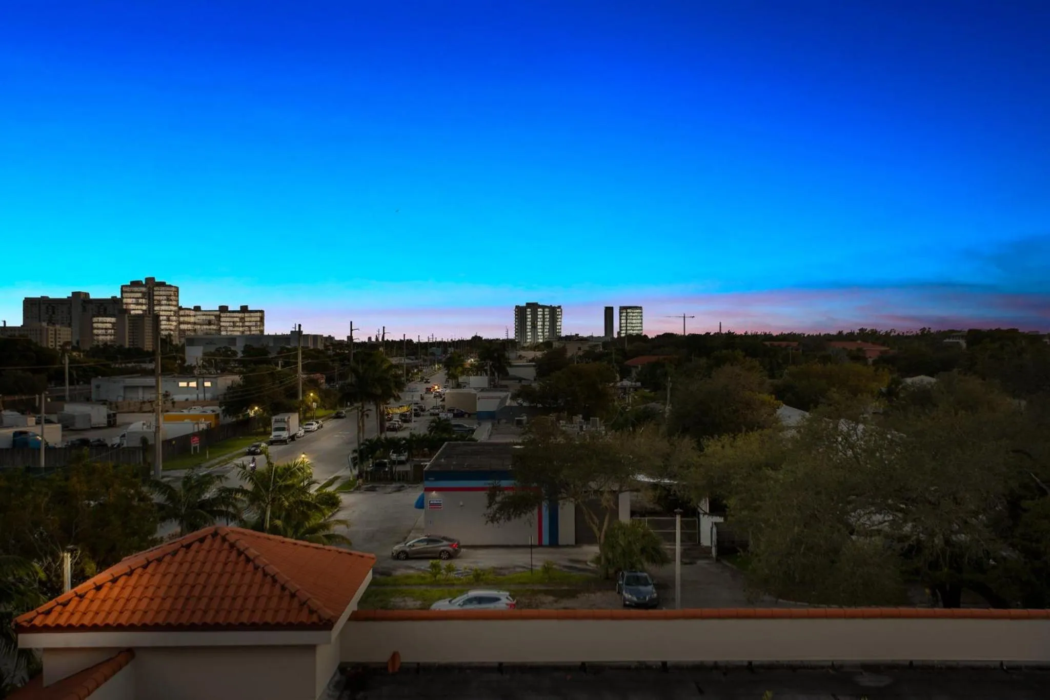 City view in Lofts of Aventura