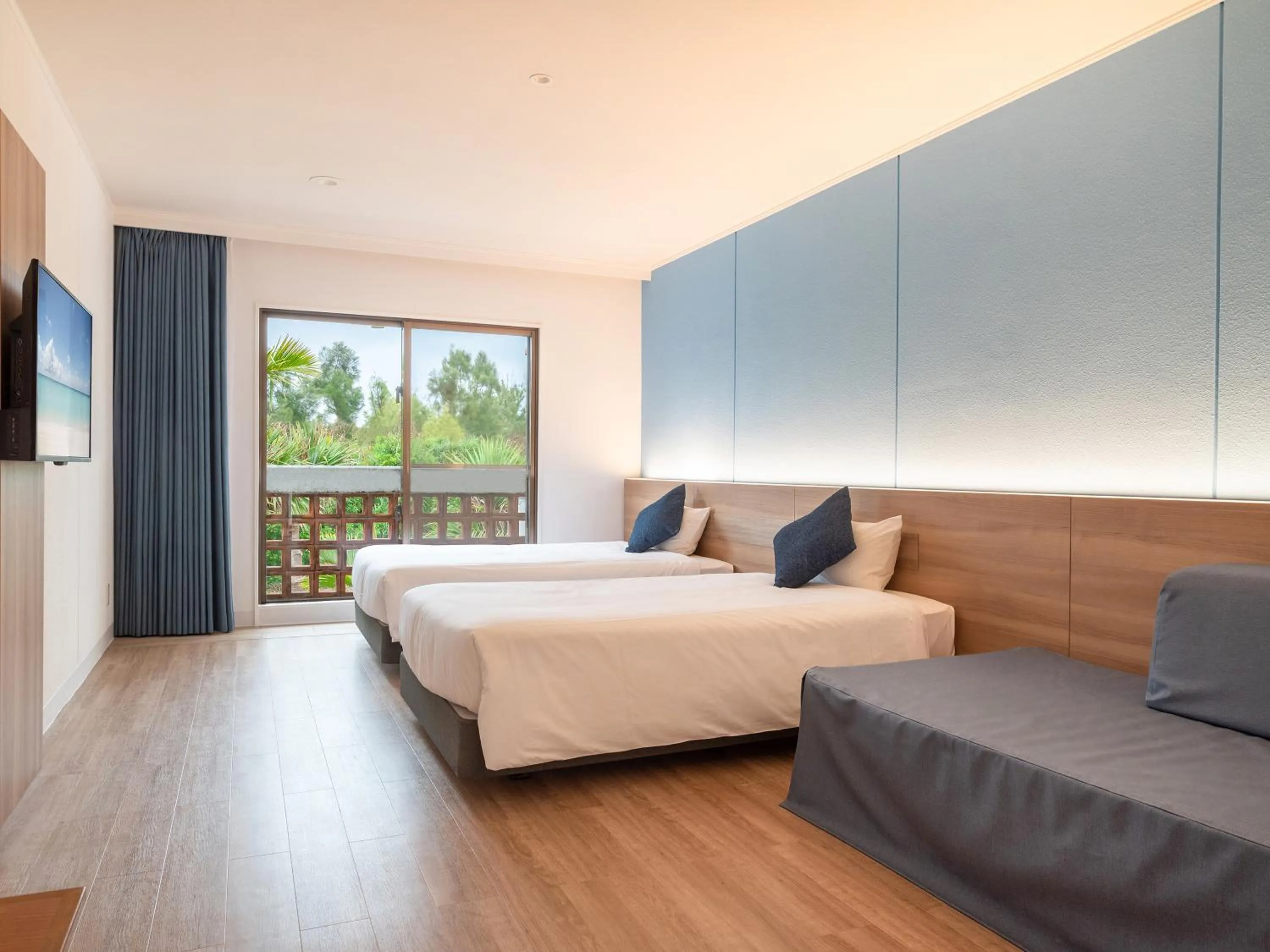 Photo of the whole room, Bed in Watermark Hotel Okinawa Kume Island