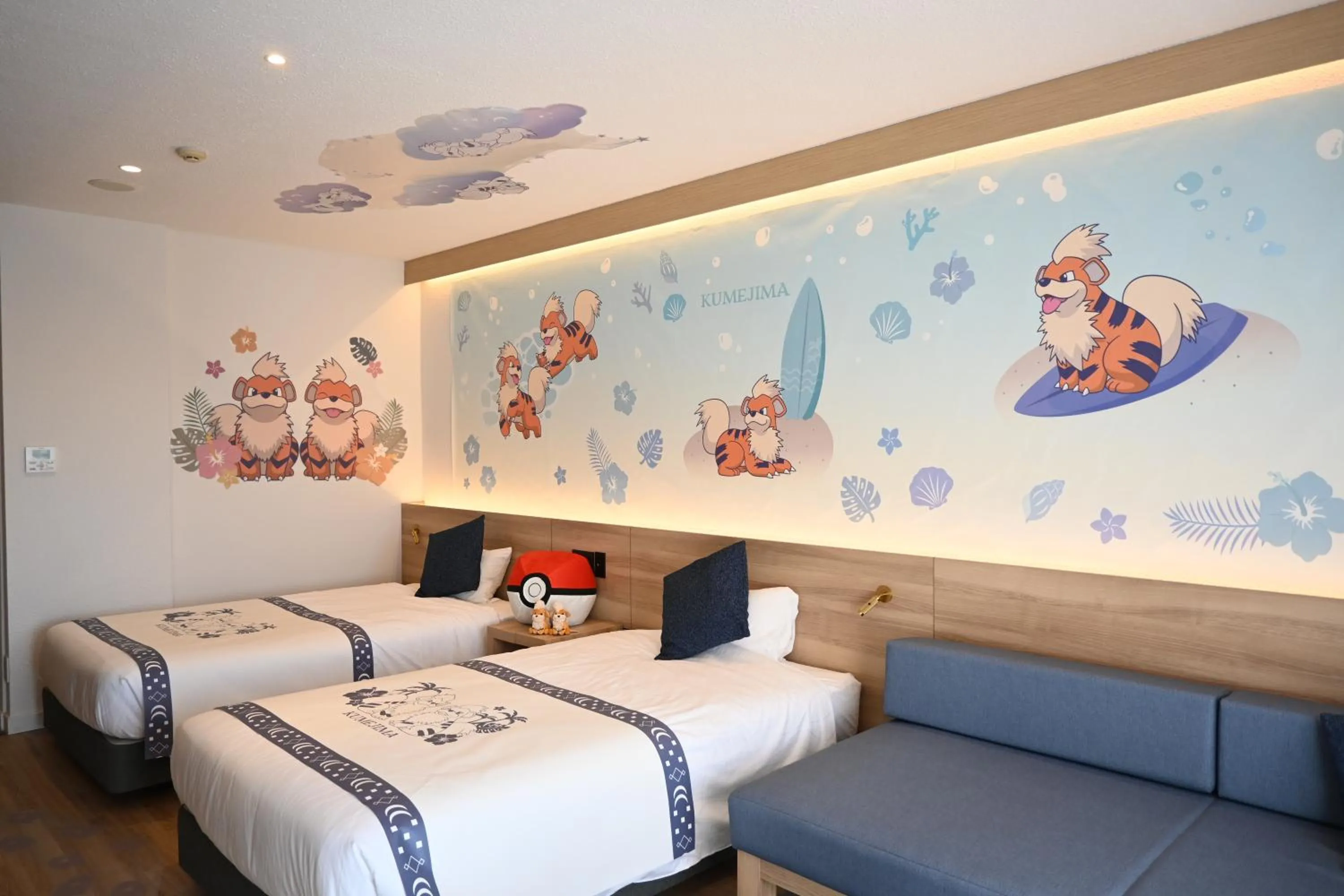 Photo of the whole room, Bed in Watermark Hotel Okinawa Kume Island