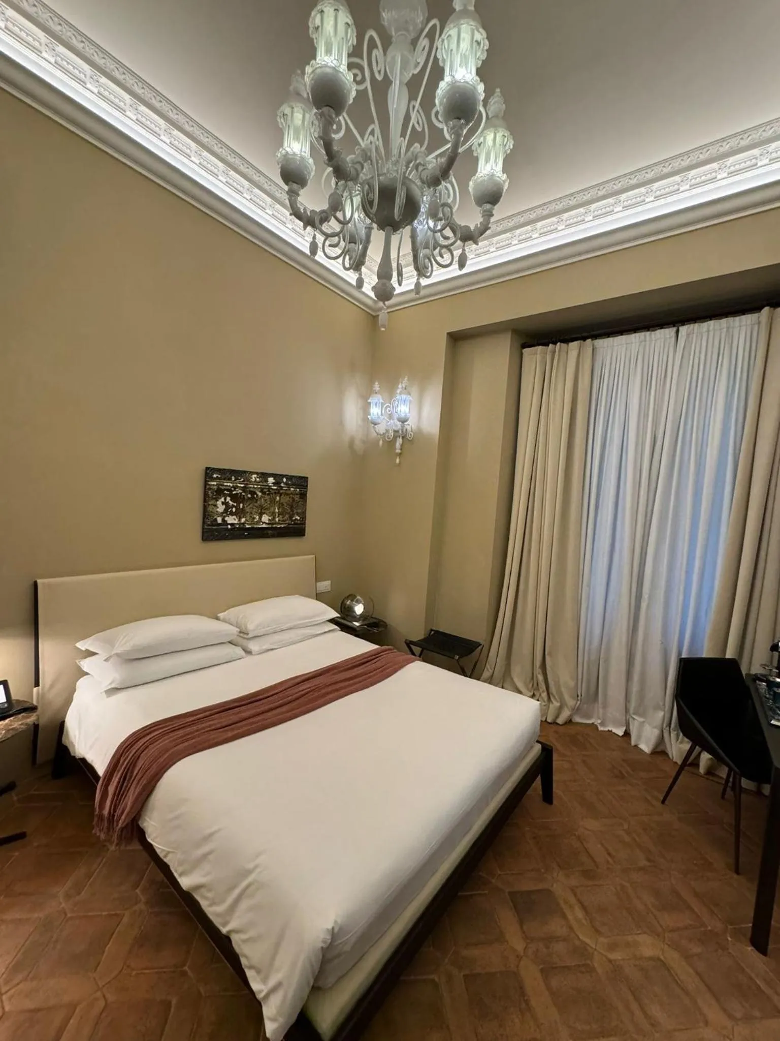 Bed in Delle Nazioni Milan Hotel