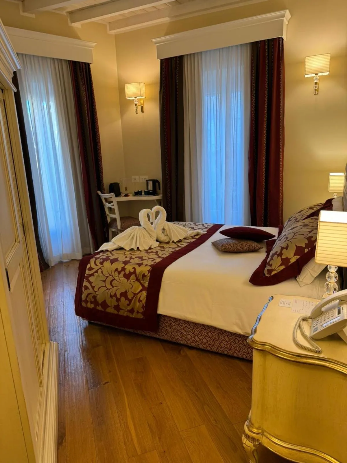 Bed in Delle Nazioni Milan Hotel