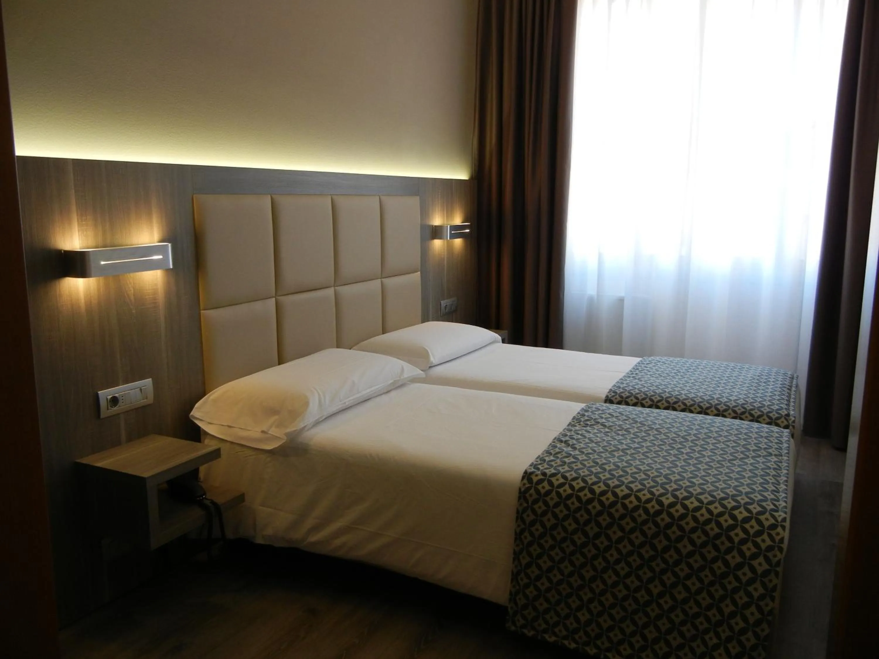 Bed in Delle Nazioni Milan Hotel