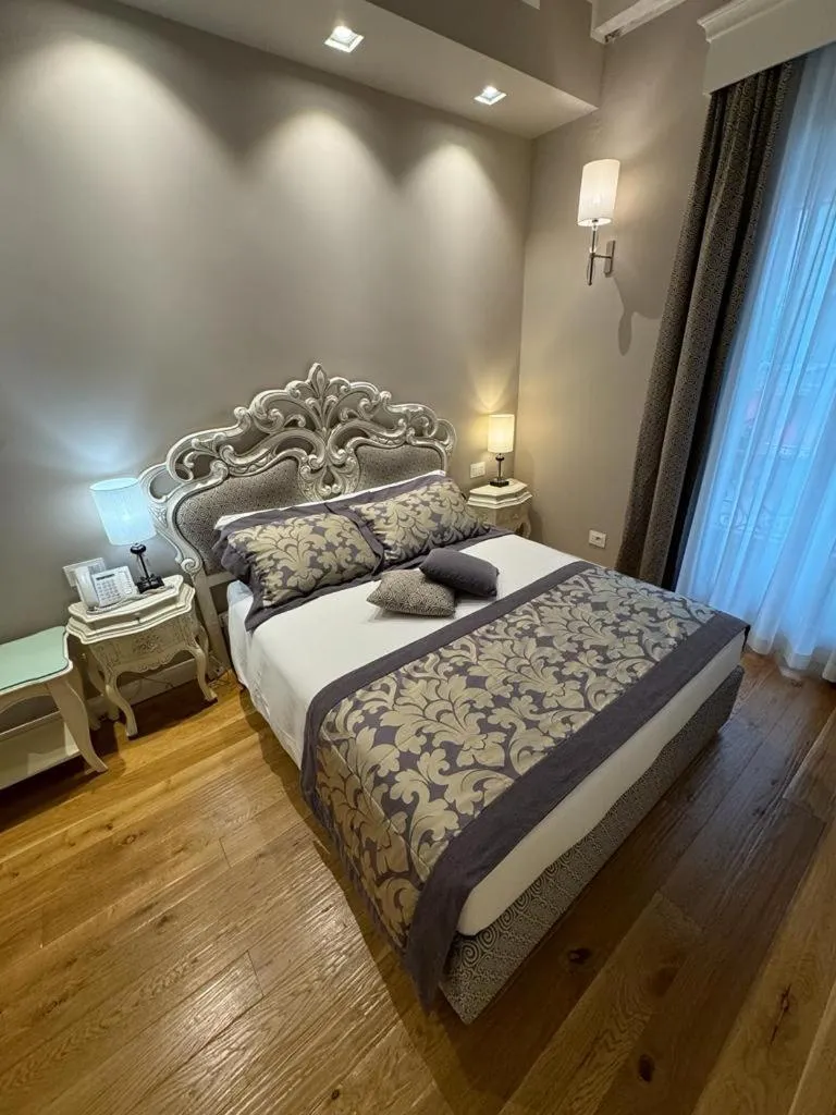 Bed in Delle Nazioni Milan Hotel