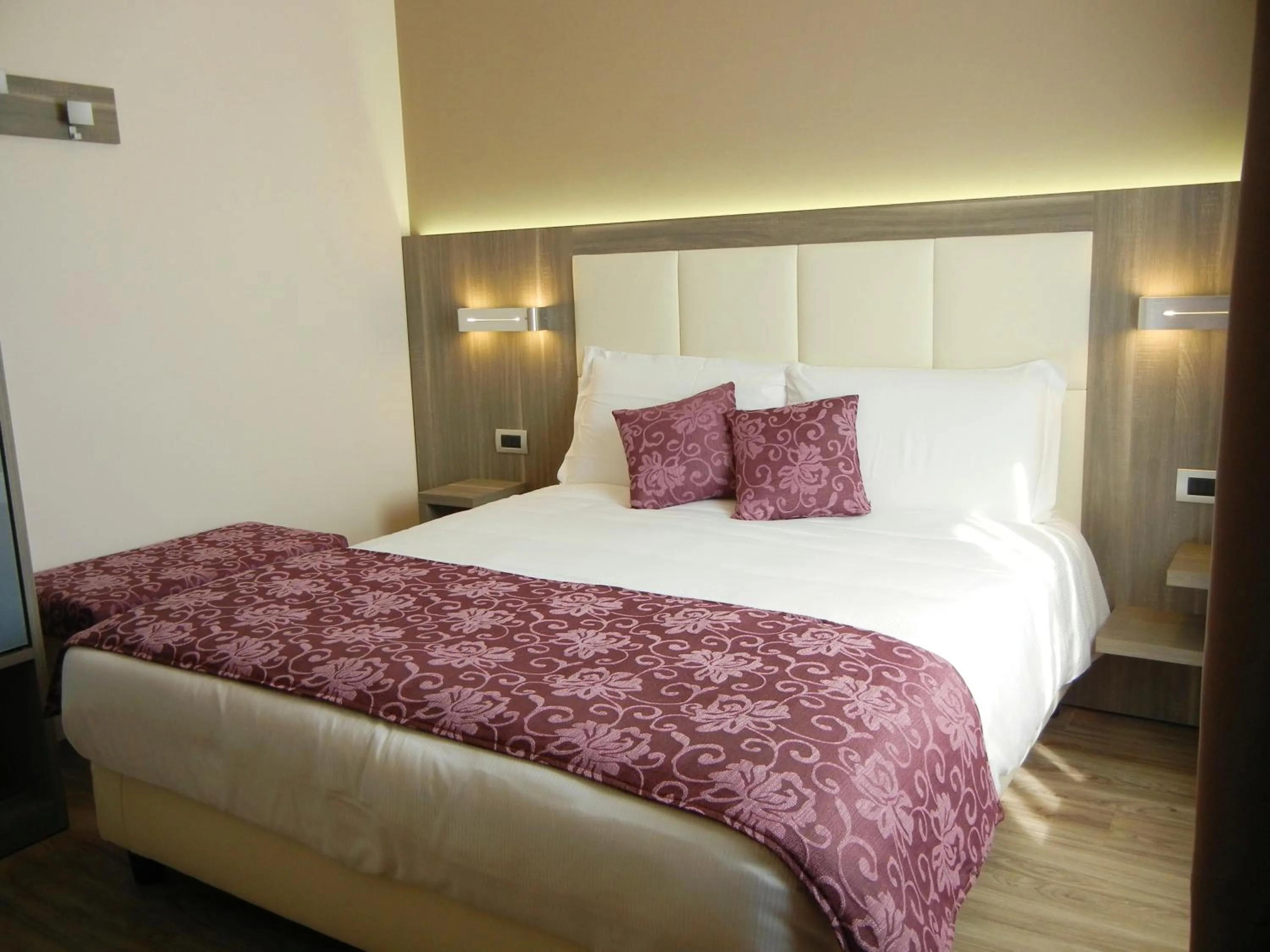 Bed in Delle Nazioni Milan Hotel