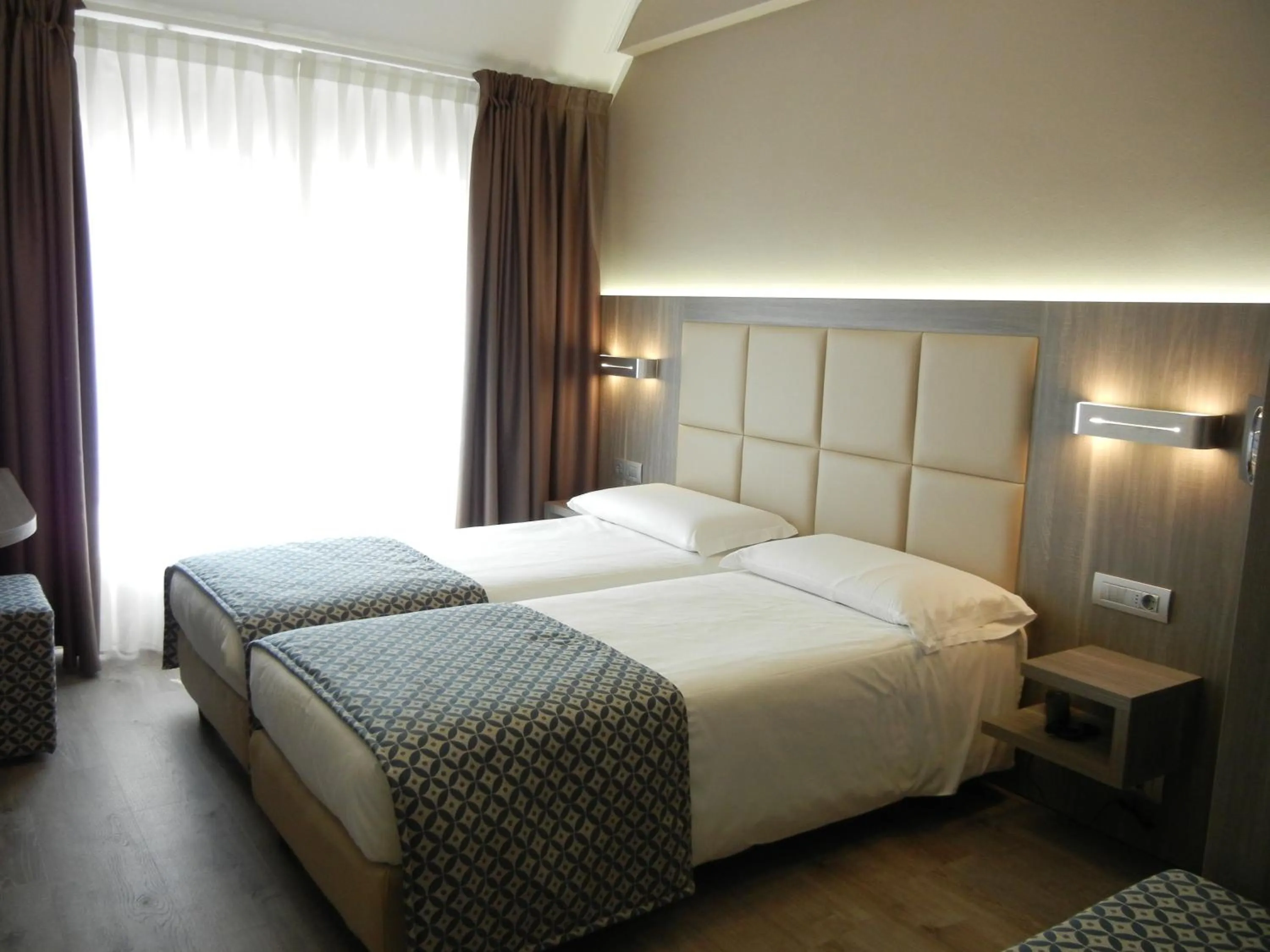 Bed in Delle Nazioni Milan Hotel