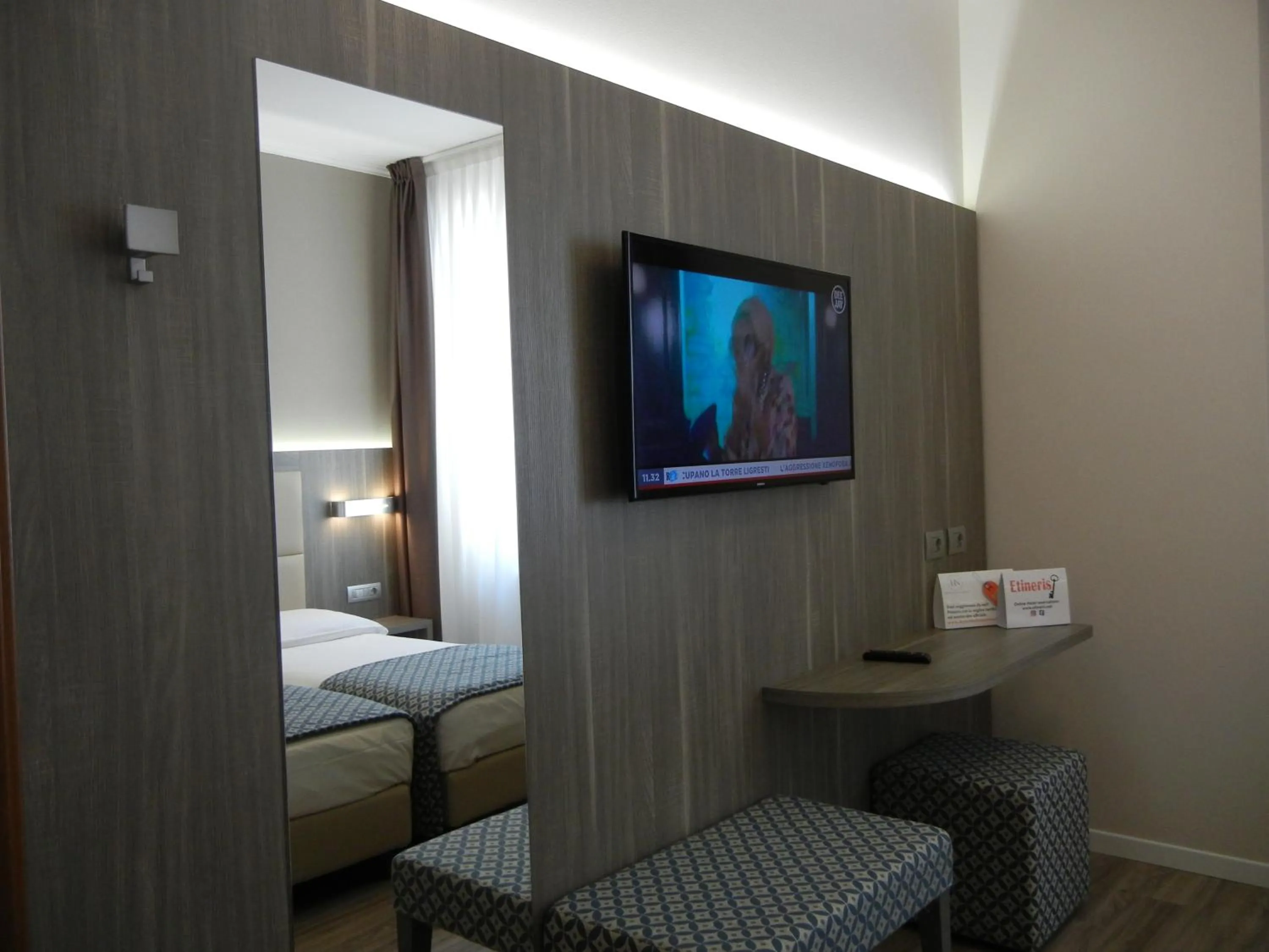 Bed in Delle Nazioni Milan Hotel