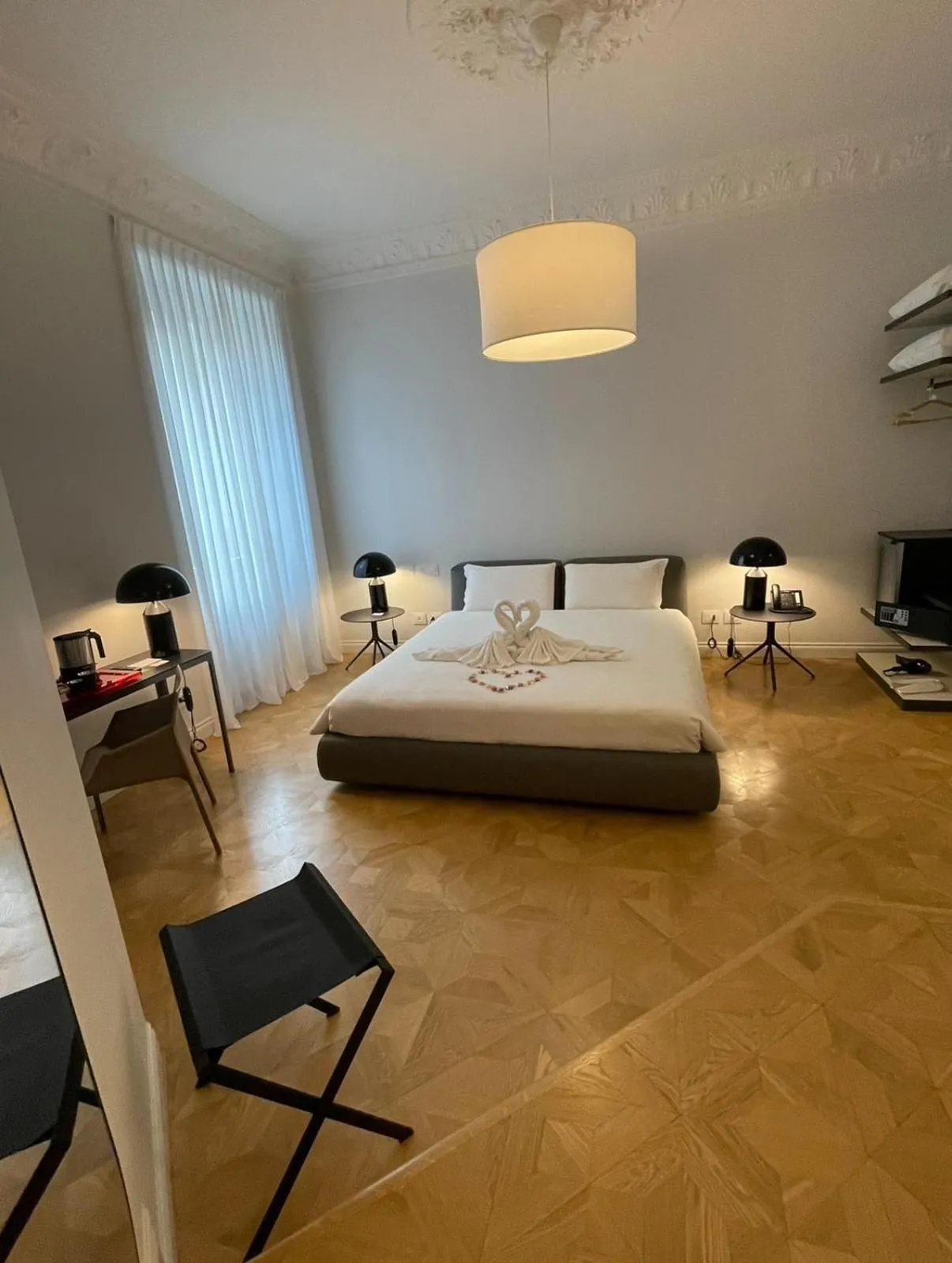 Bed in Delle Nazioni Milan Hotel