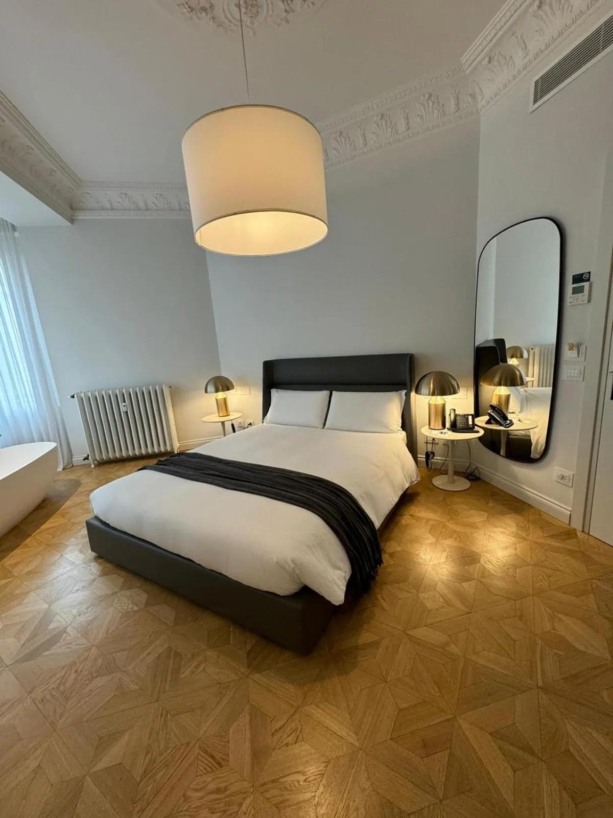 Bed in Delle Nazioni Milan Hotel