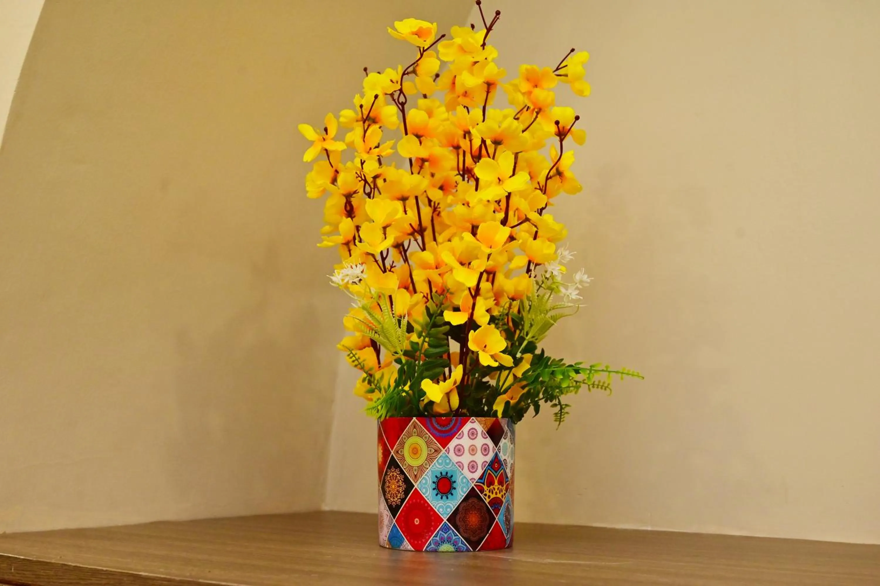 Decorative detail in Bluebells Varanasi