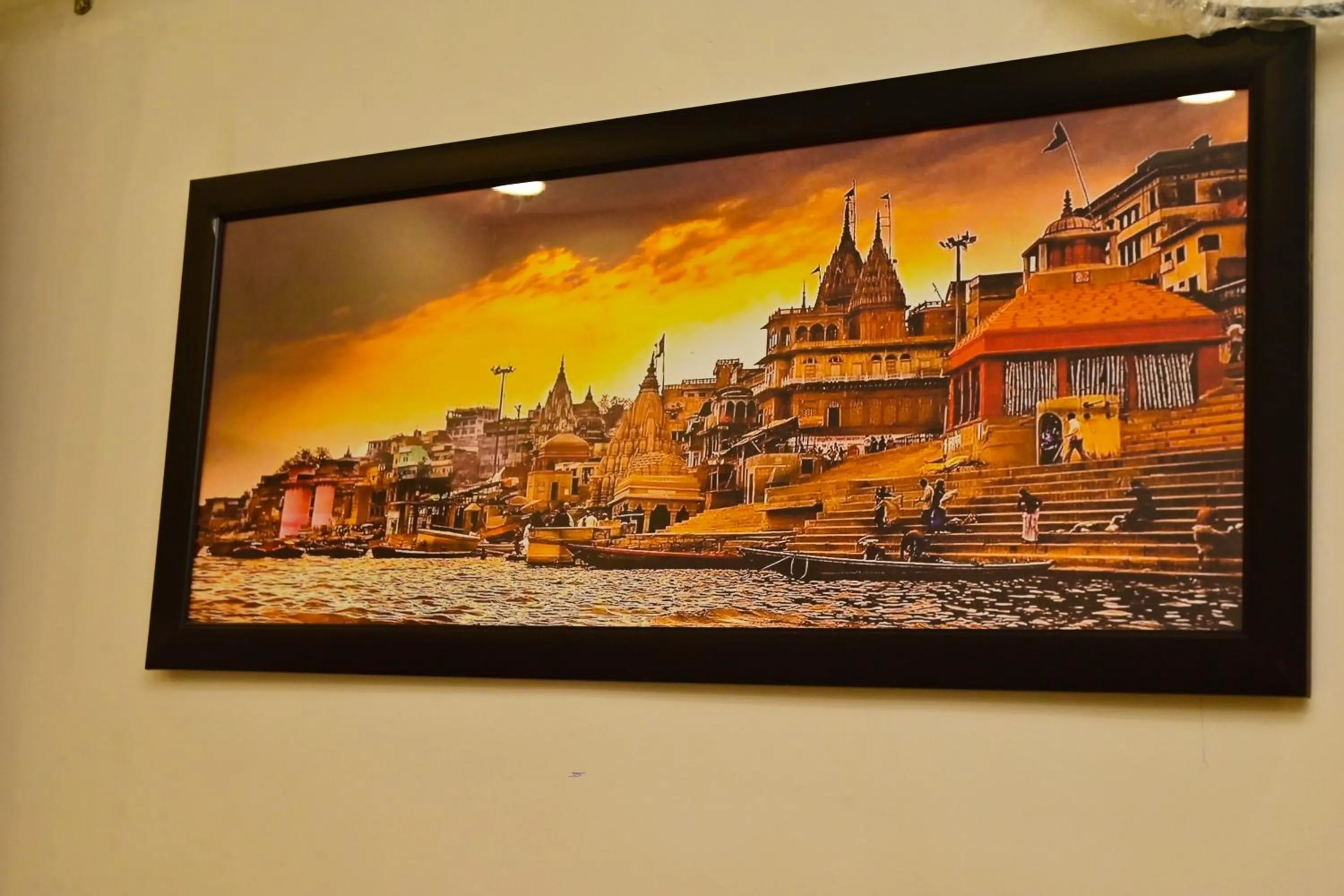 Decorative detail in Bluebells Varanasi