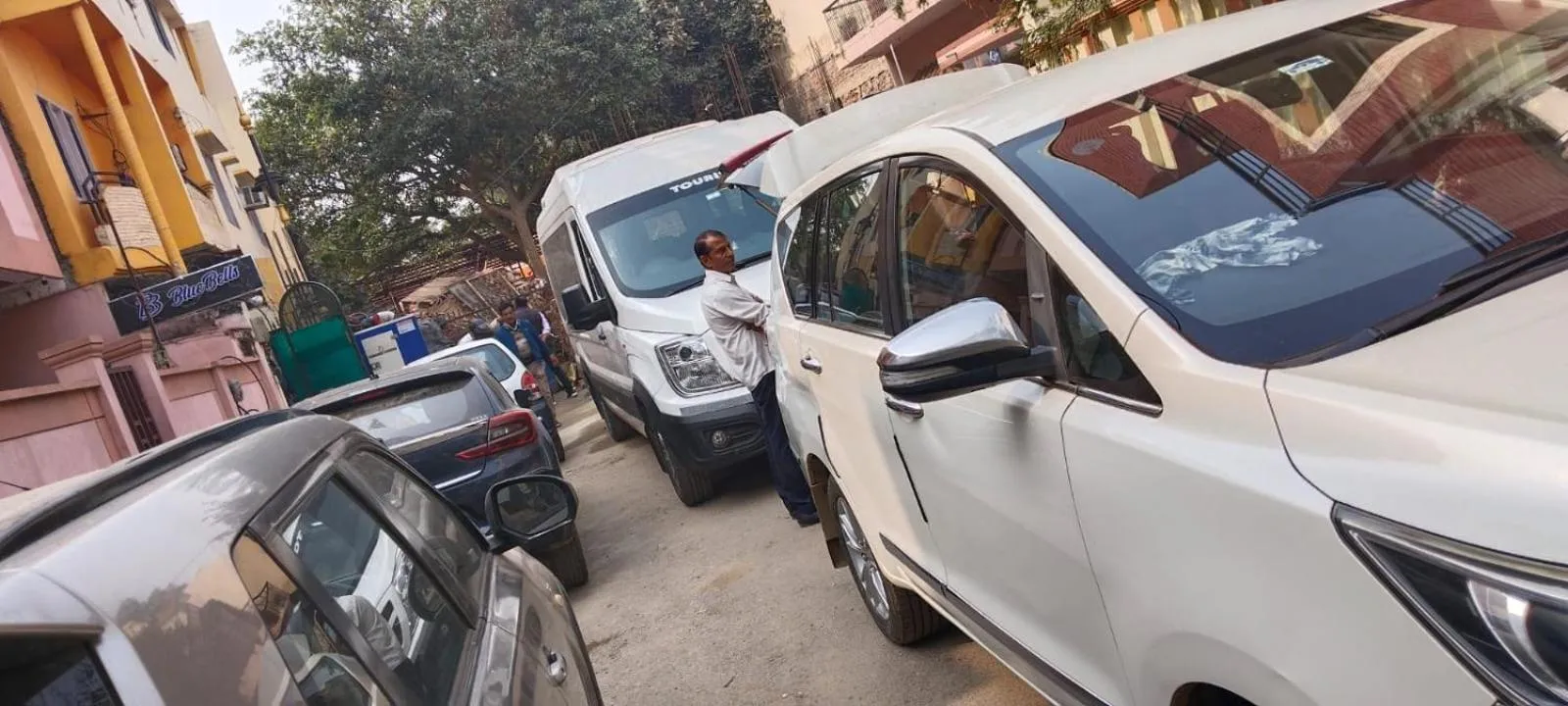 Parking in Bluebells Varanasi