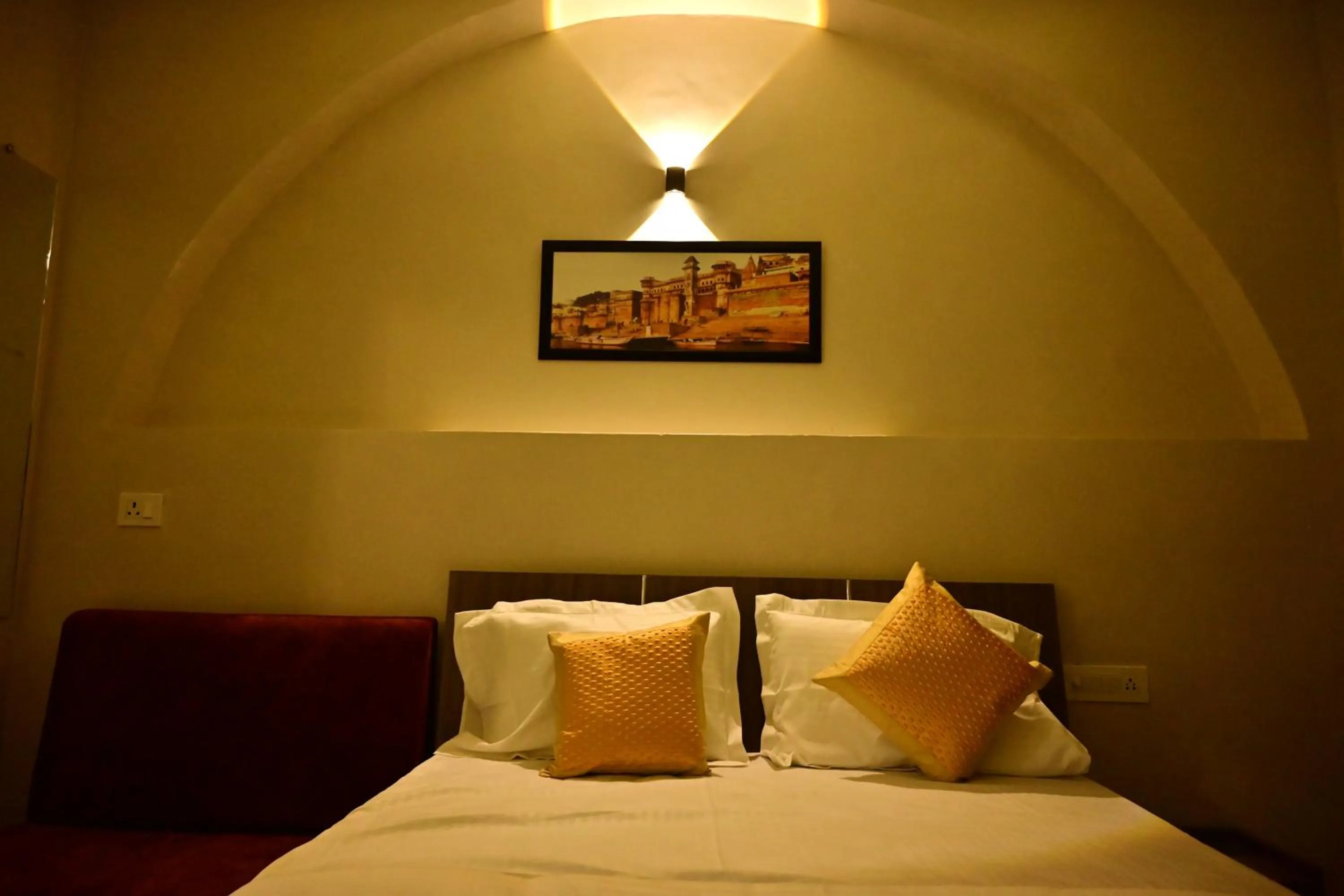 Bedroom, Bed in Bluebells Varanasi