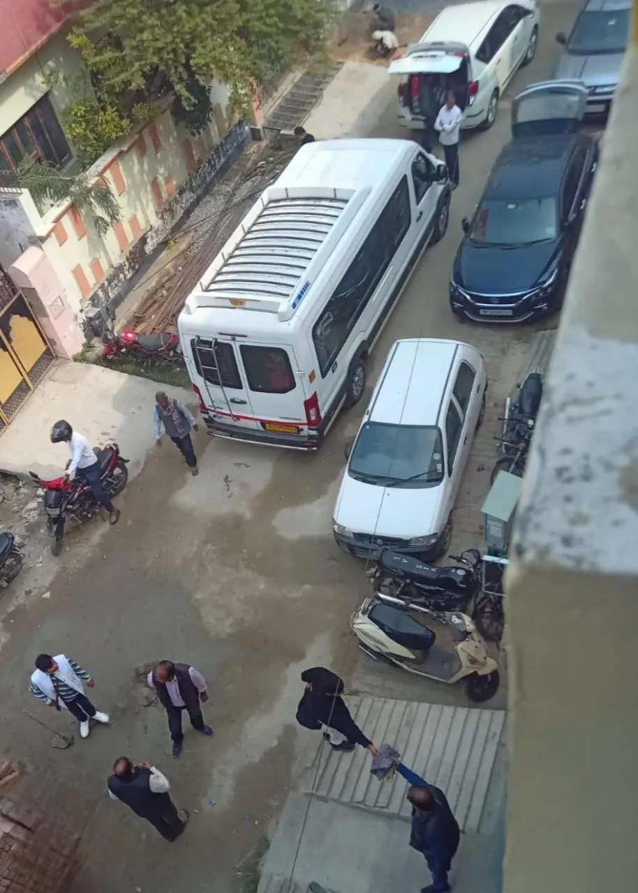 Parking in Bluebells Varanasi
