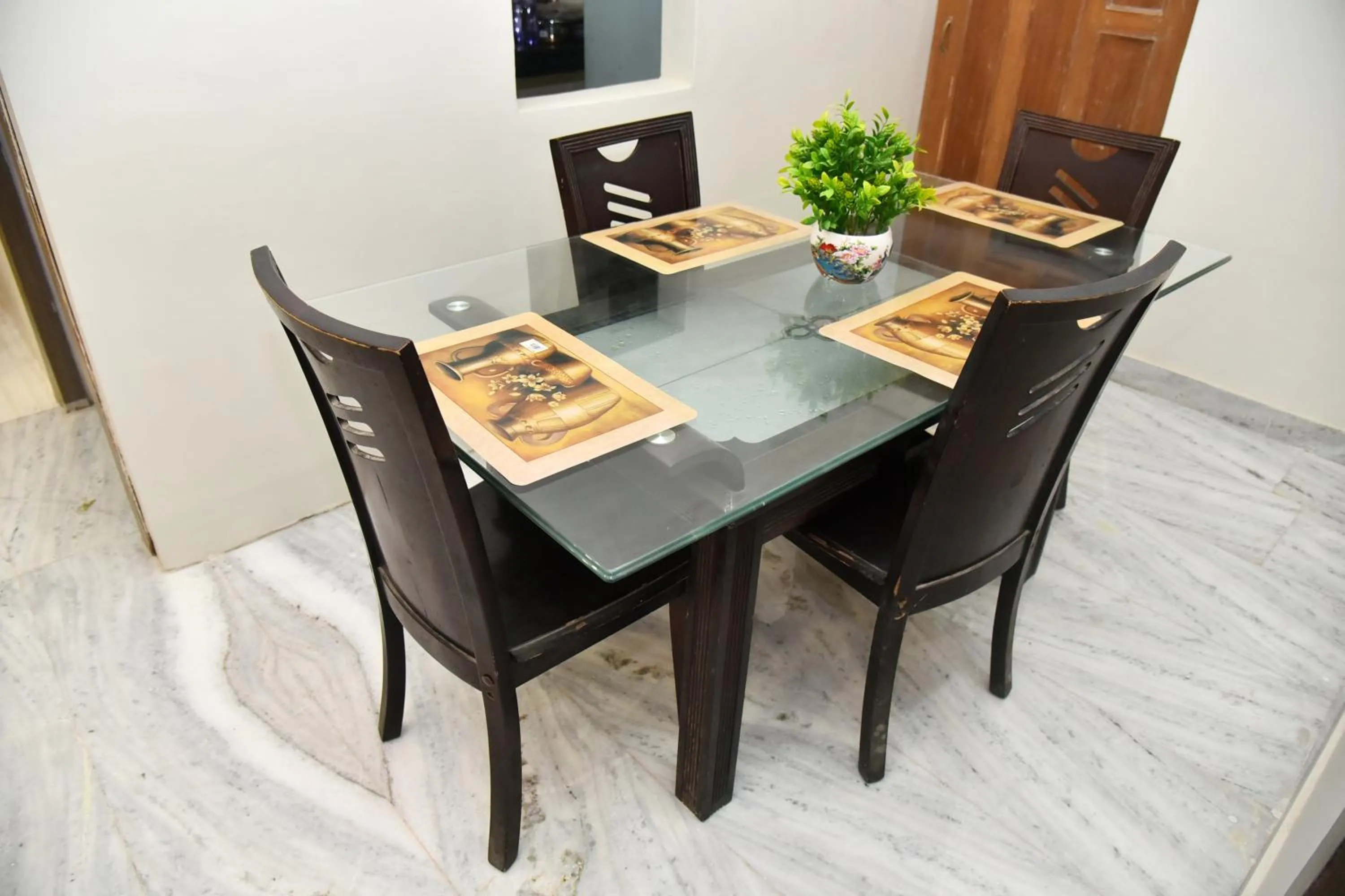 Dining area in Bluebells Varanasi