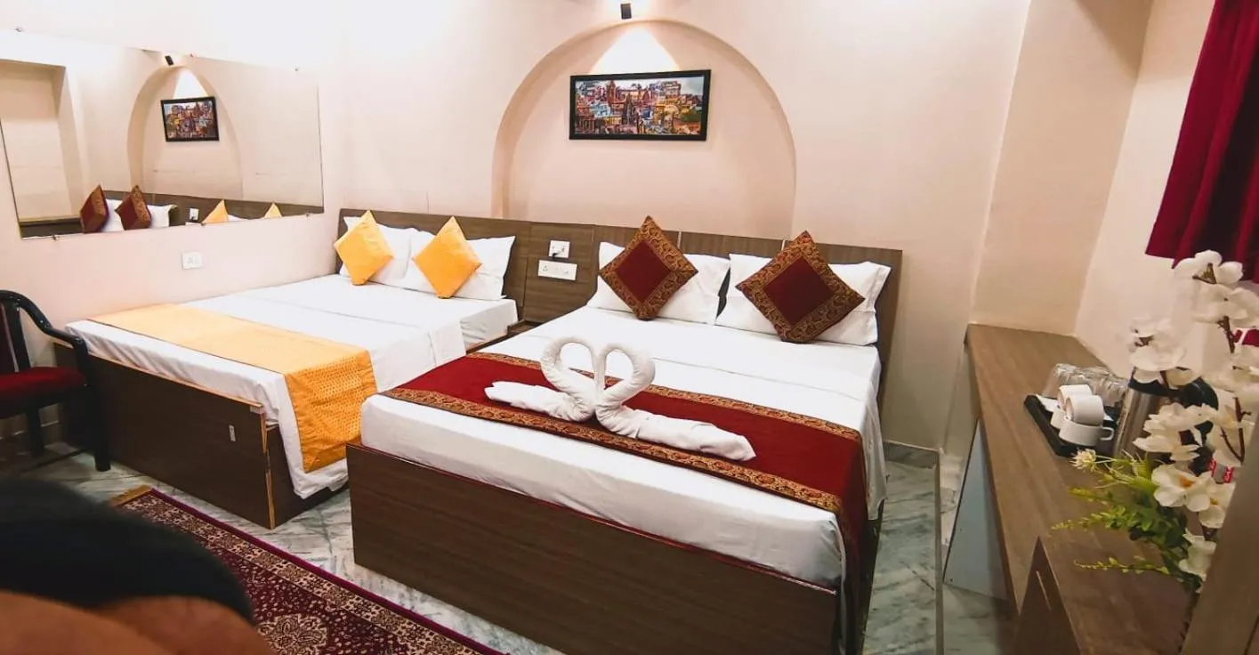 Bed in Bluebells Varanasi