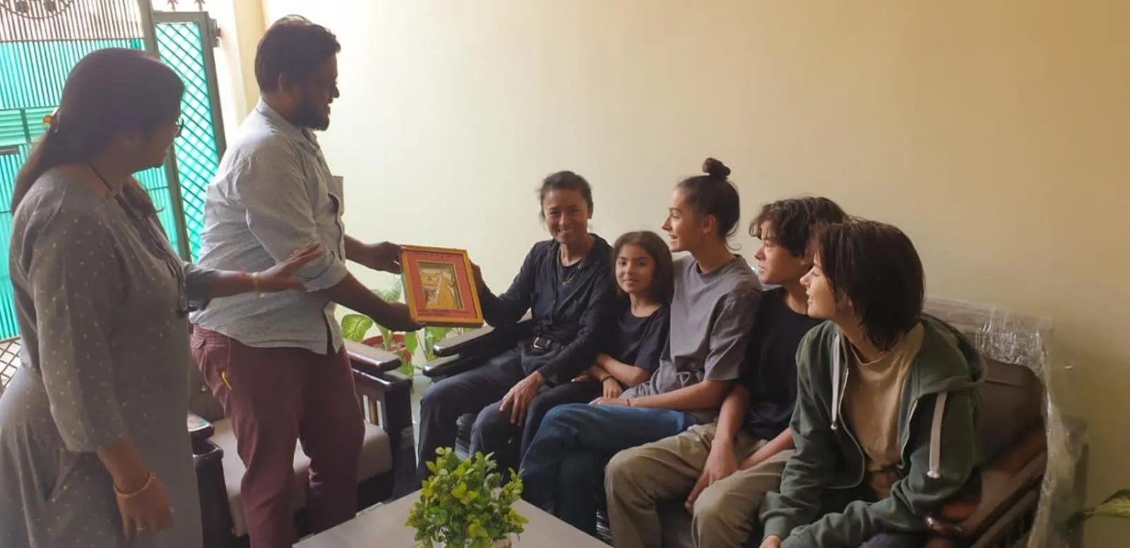 People in Bluebells Varanasi