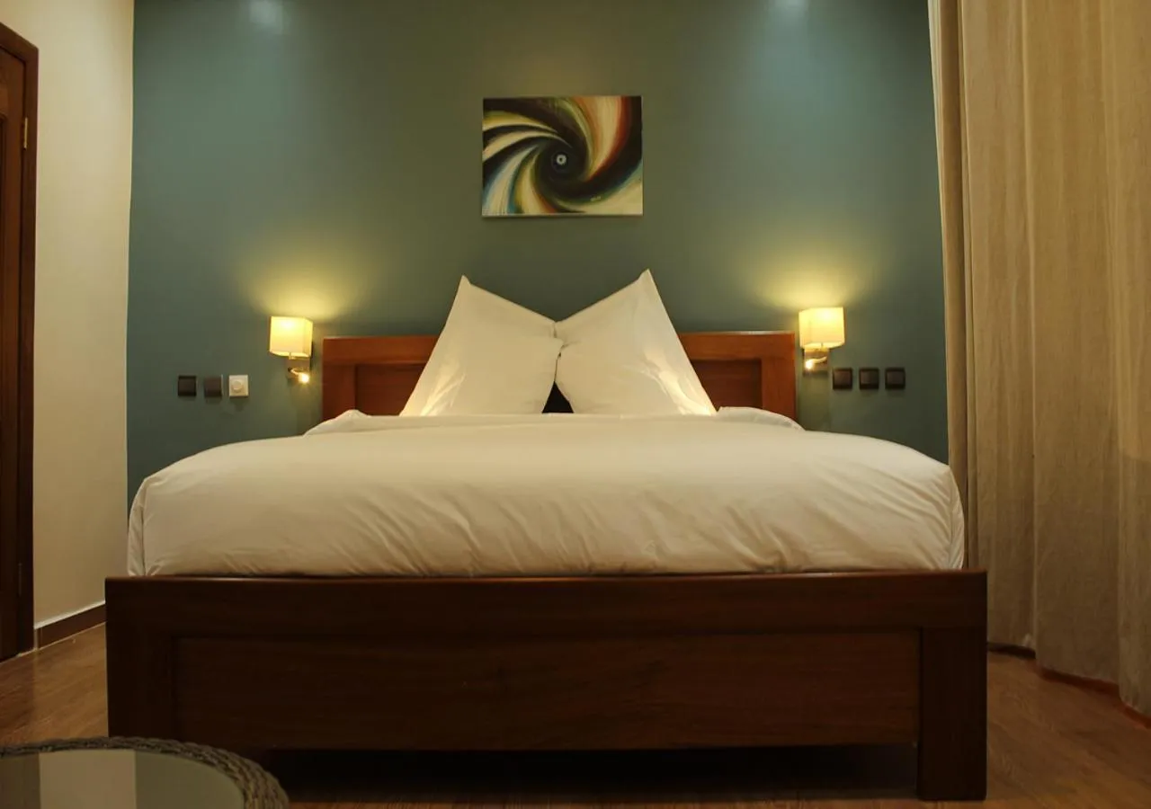 Bed in The Little Hill Boutique Hotel