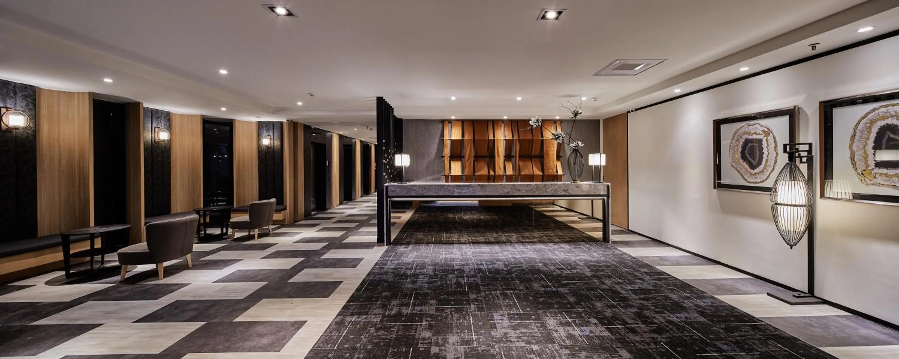 Lobby or reception, Bed in Kenting City Gate Hotel