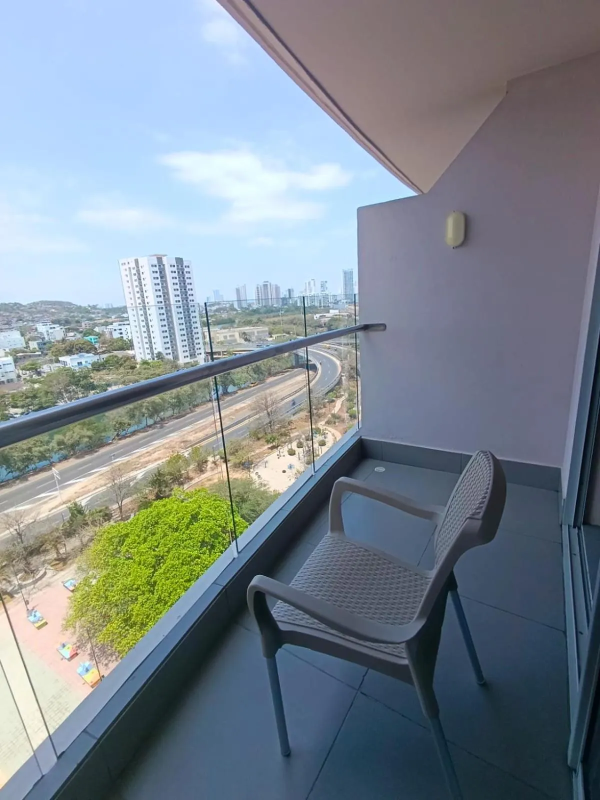 Balcony/Terrace in Wyndham Garden Cartagena