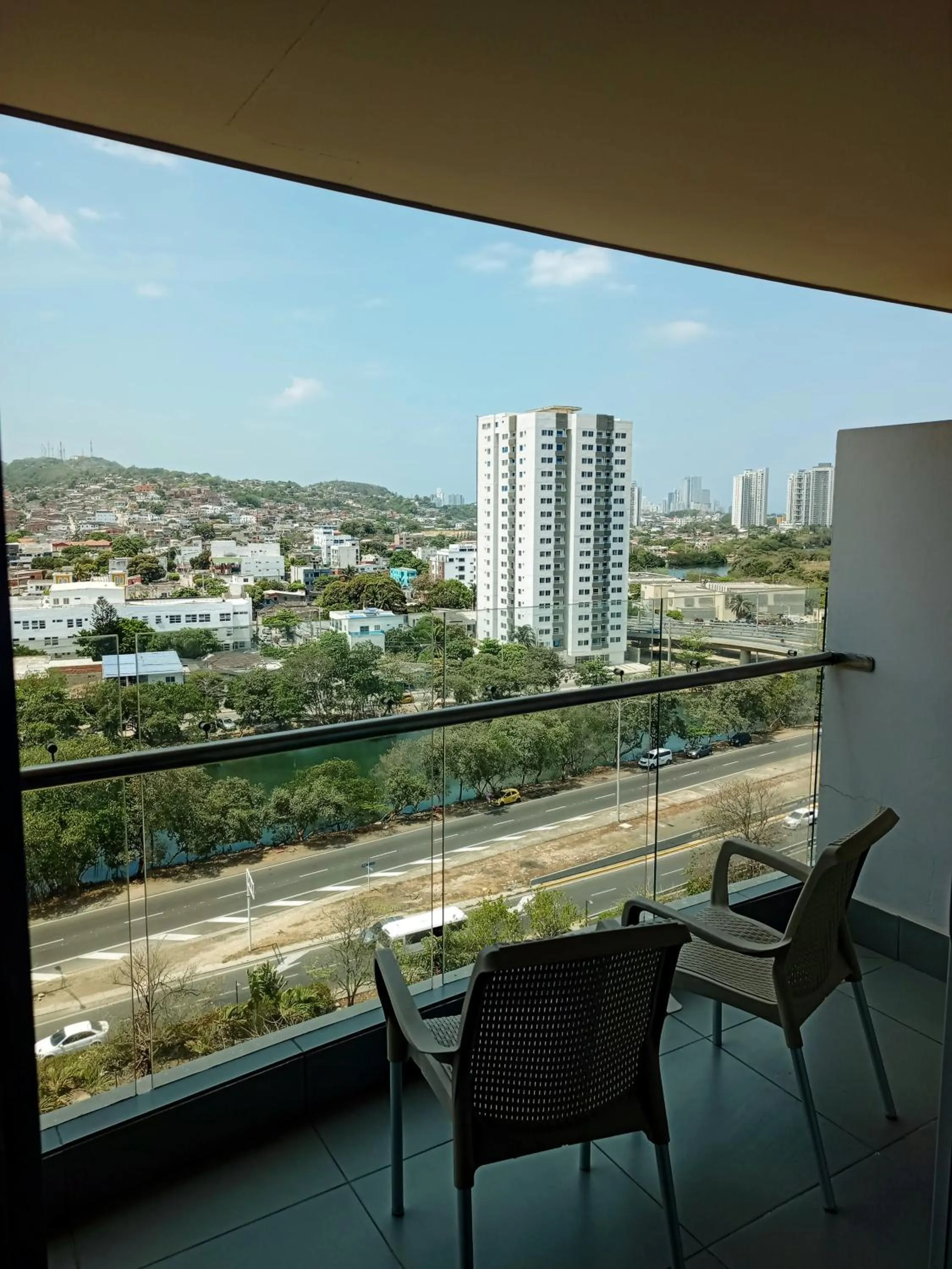 Balcony/Terrace in Wyndham Garden Cartagena