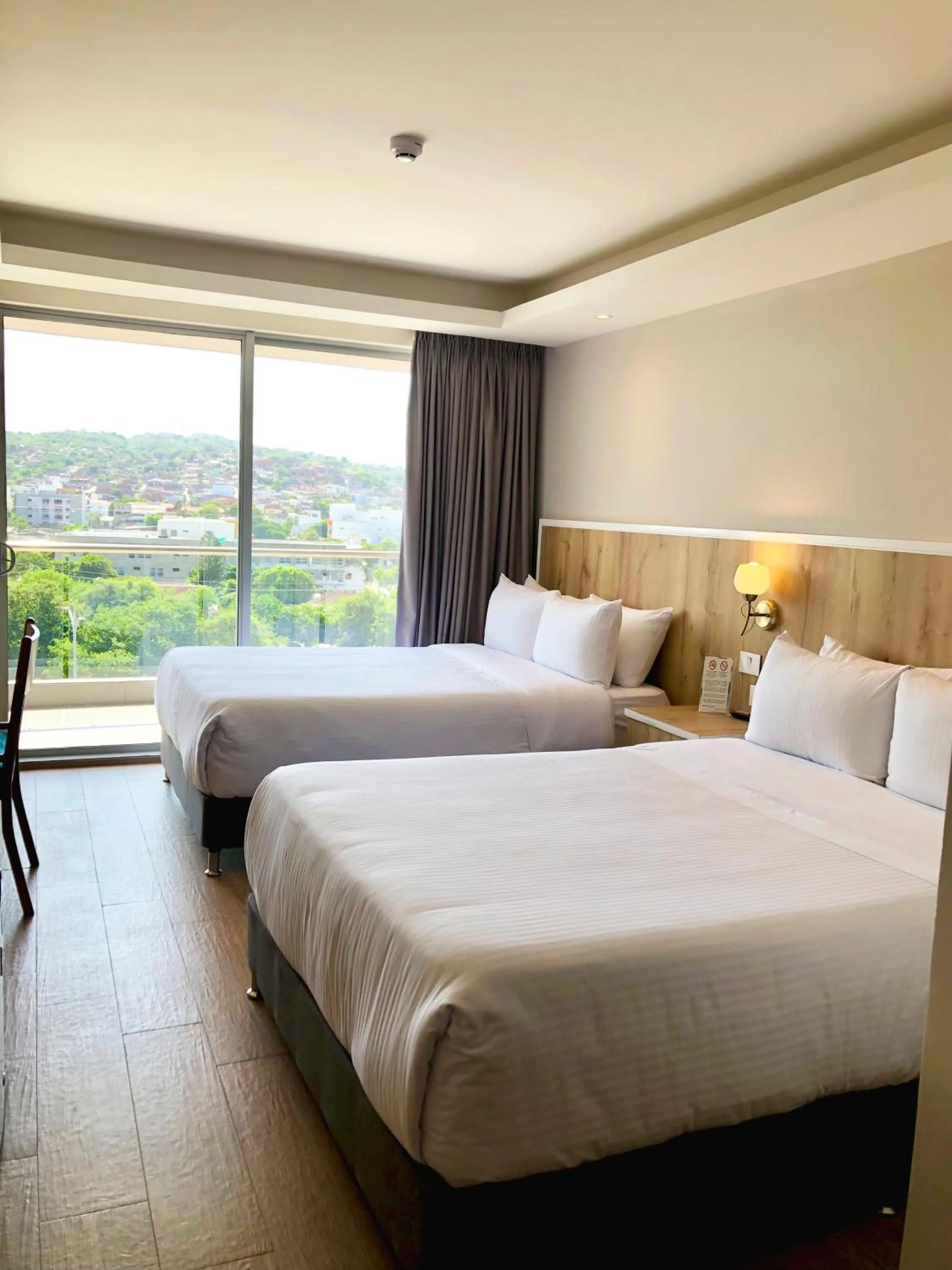 Photo of the whole room, Bed in Wyndham Garden Cartagena