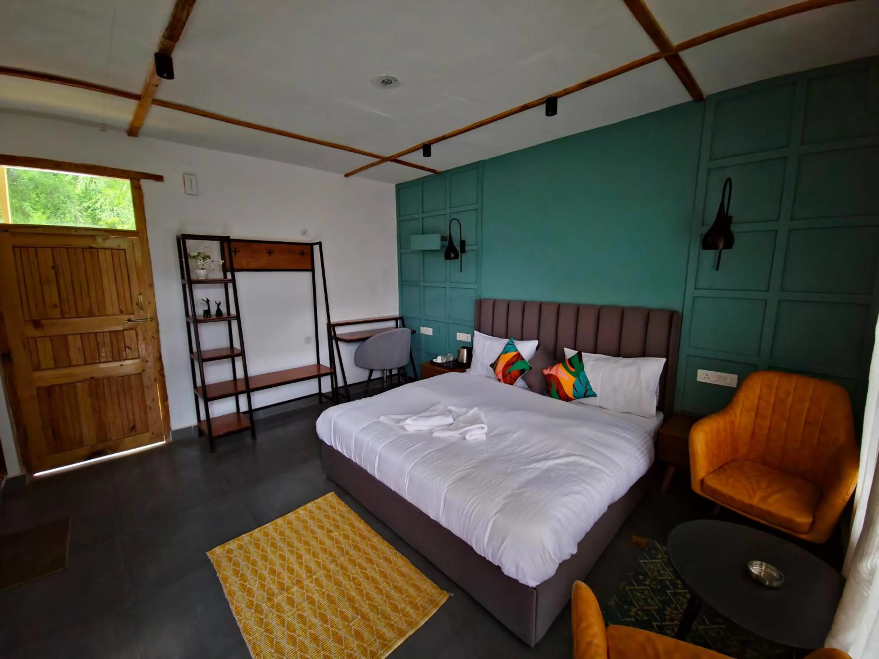 Bed in Peppy Nomads Luxuria