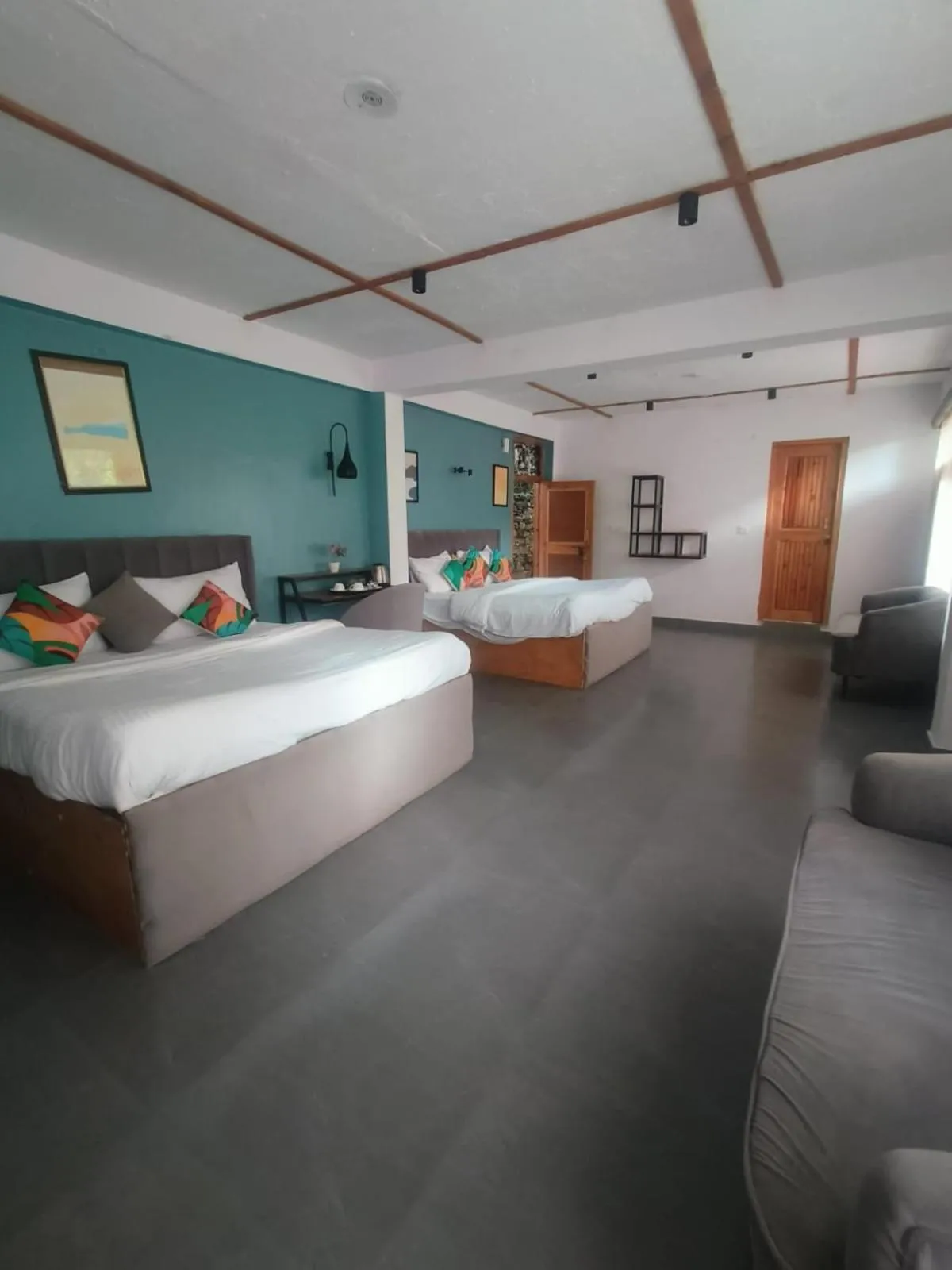 Bed in Peppy Nomads Luxuria