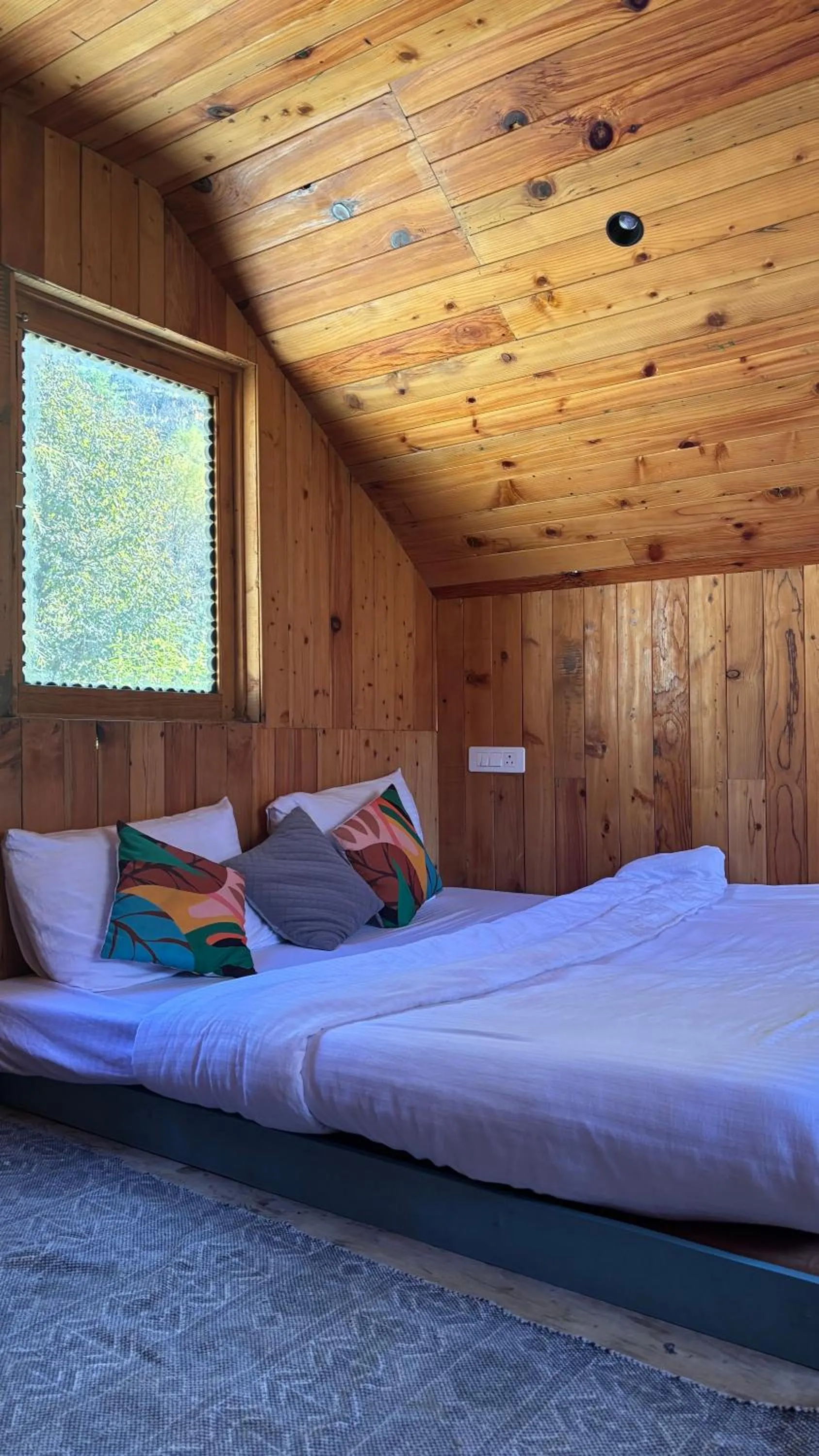Bed in Peppy Nomads Luxuria