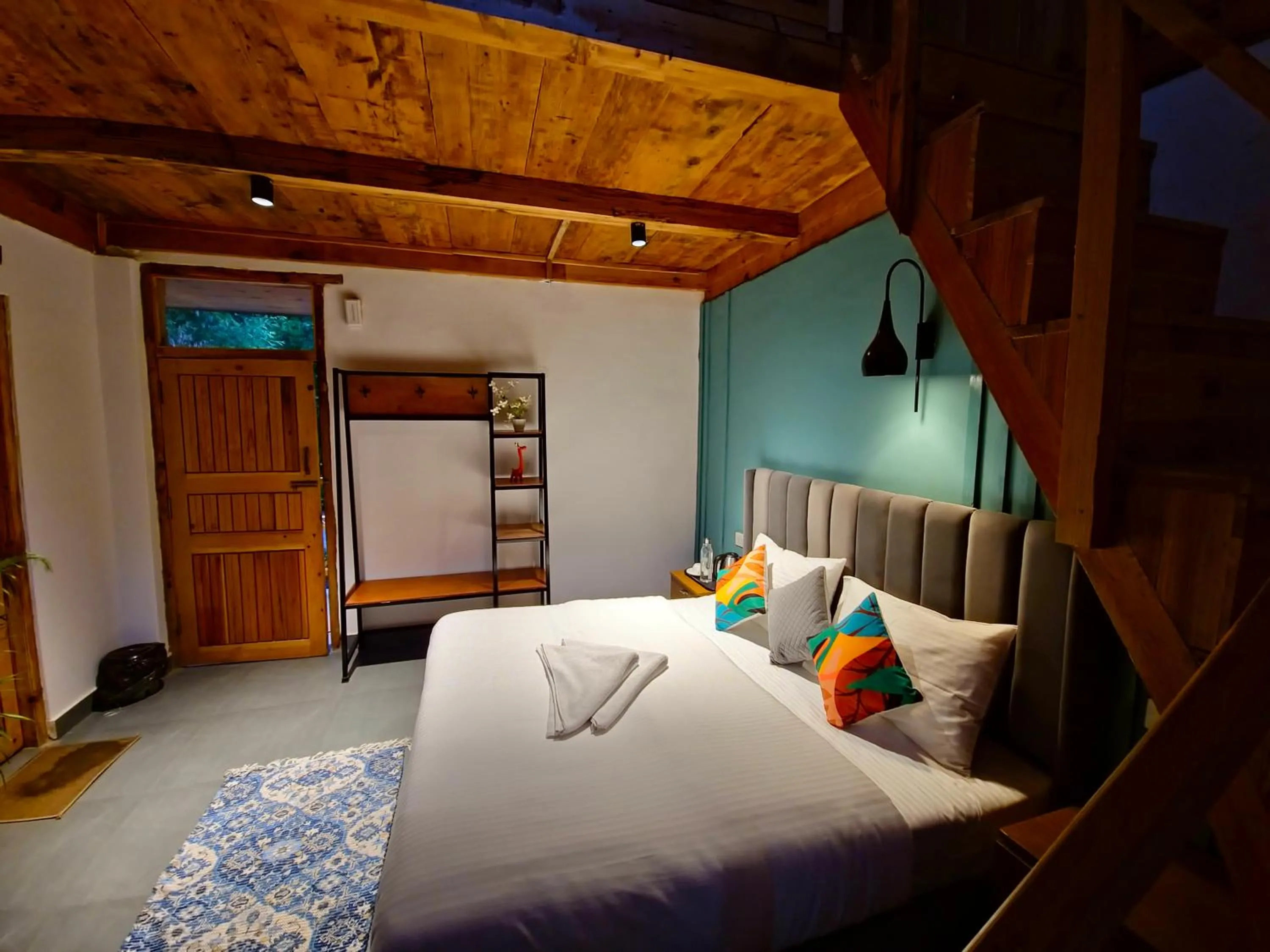 Bed in Peppy Nomads Luxuria