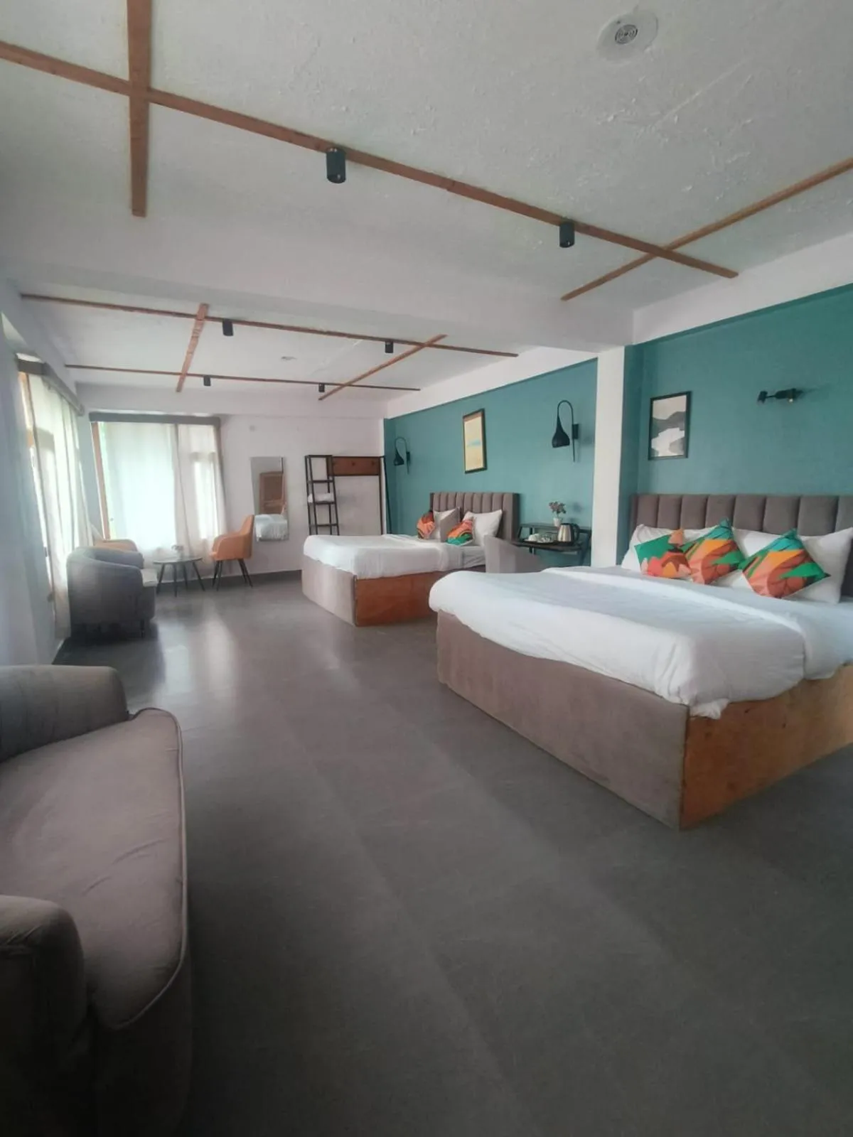 Bed in Peppy Nomads Luxuria