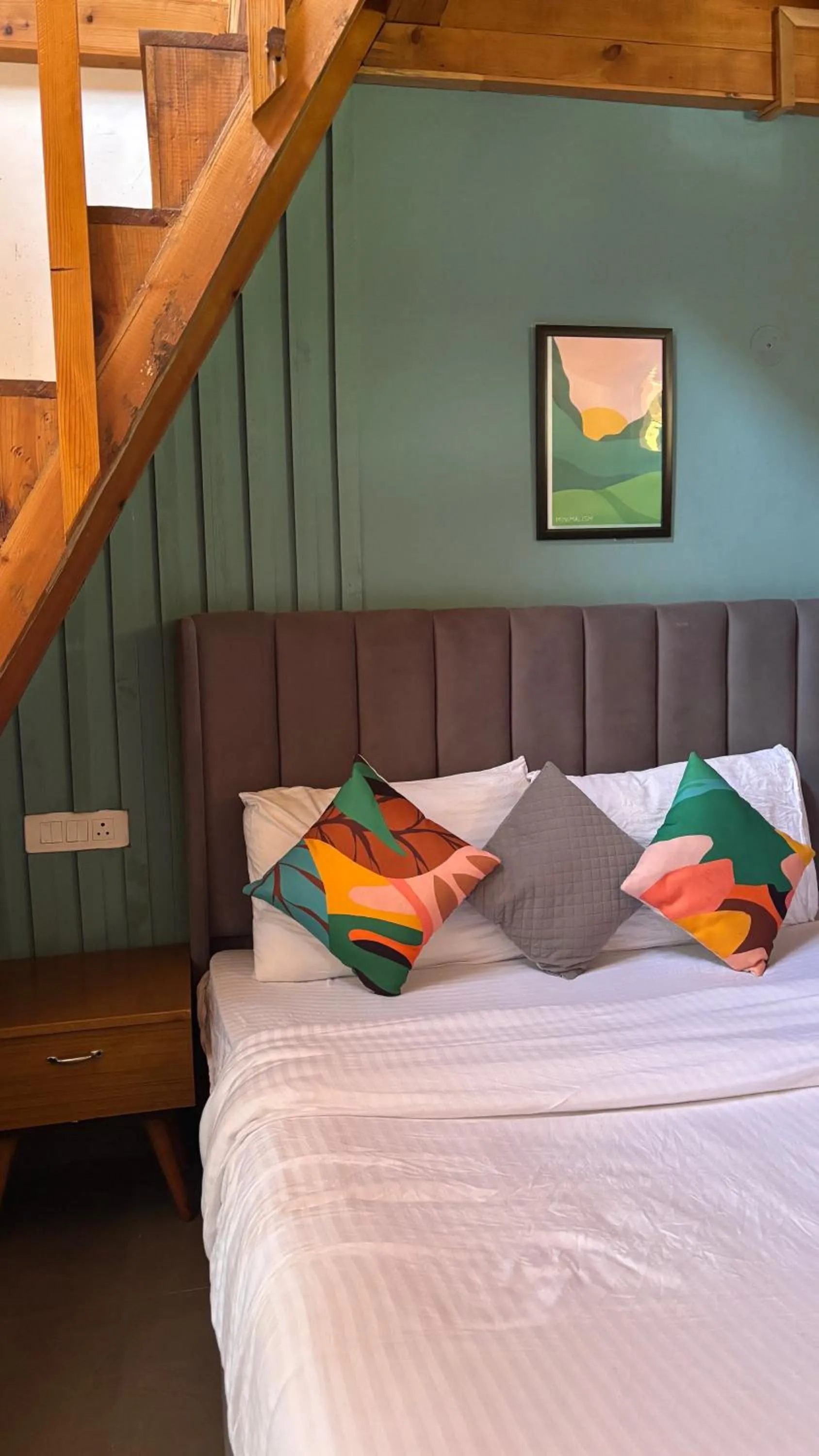 Bed in Peppy Nomads Luxuria