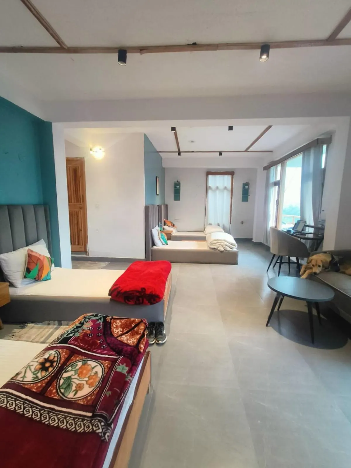 Bed in Peppy Nomads Luxuria