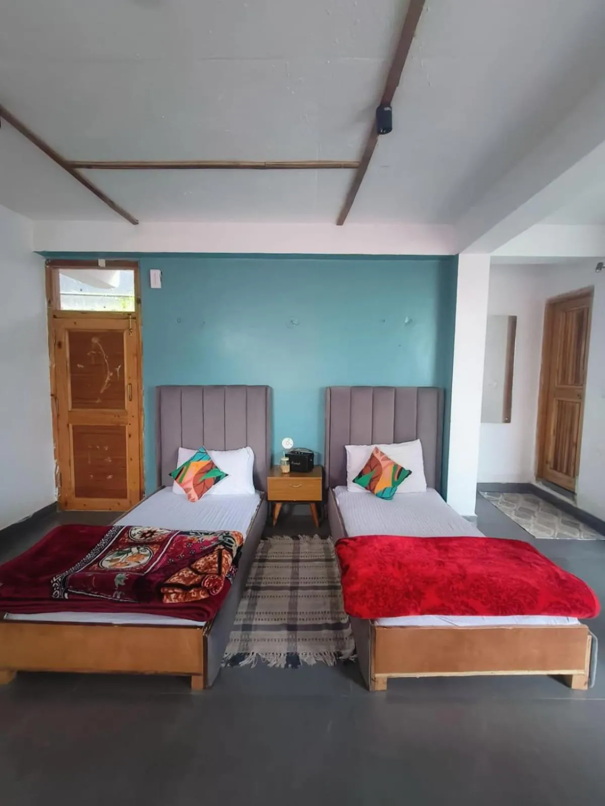 Bed in Peppy Nomads Luxuria