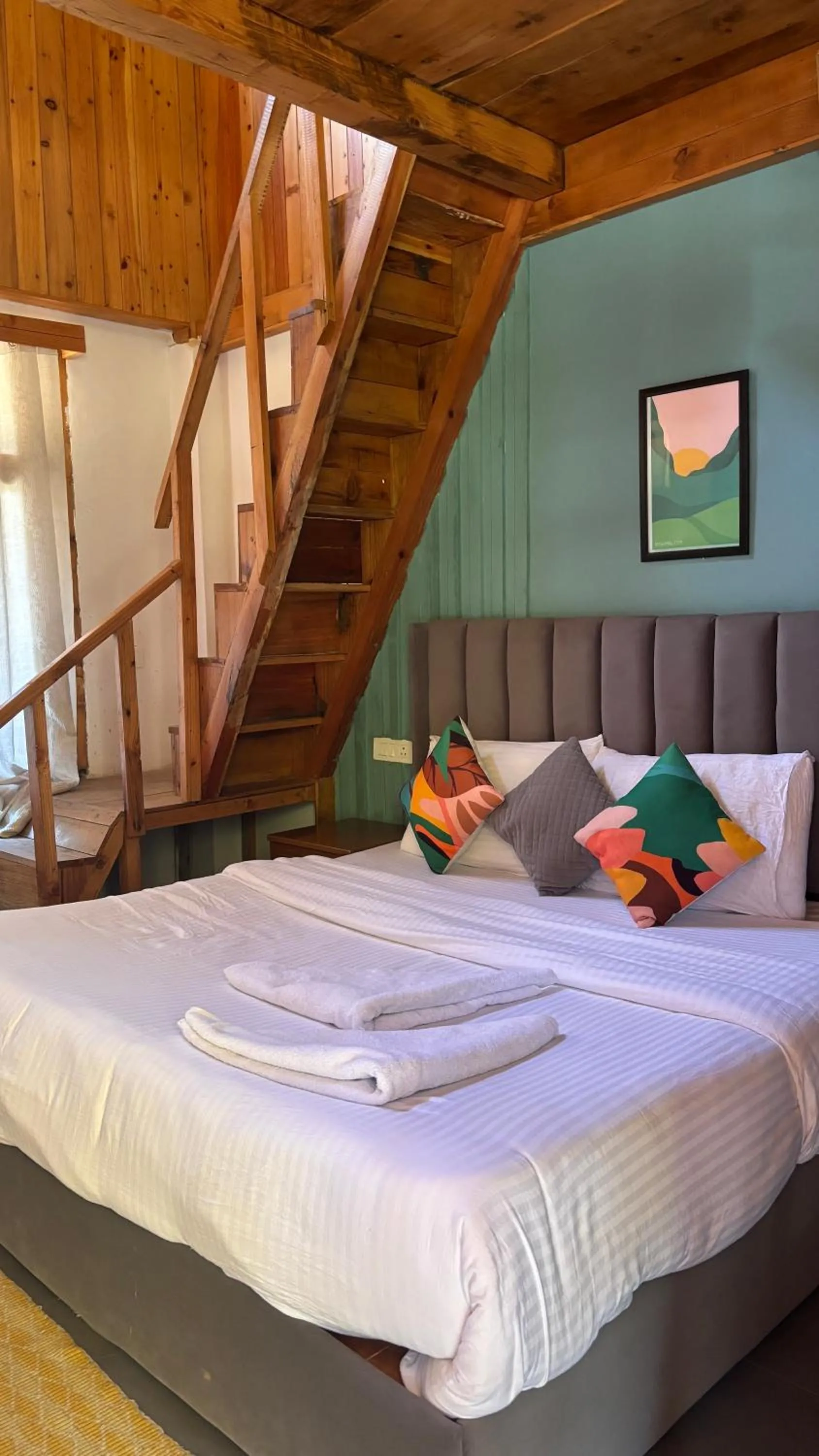 Bed in Peppy Nomads Luxuria