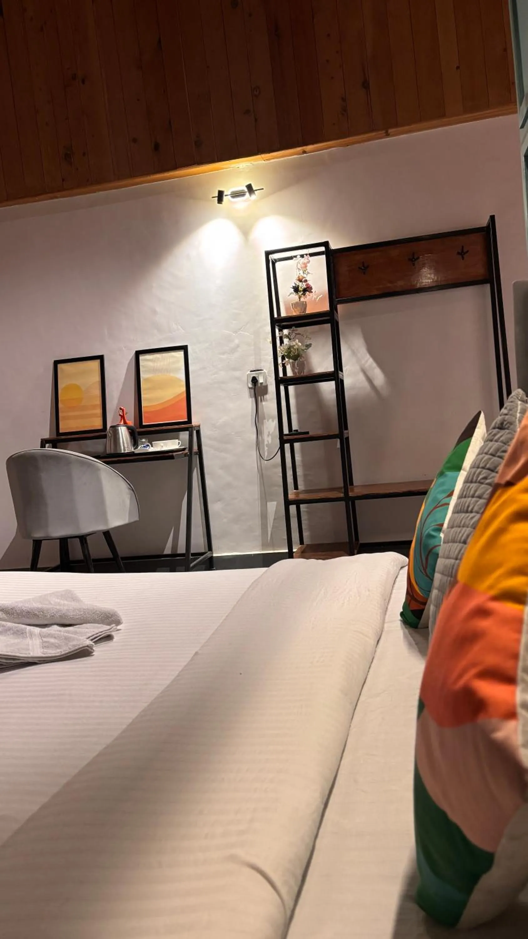 Bed in Peppy Nomads Luxuria