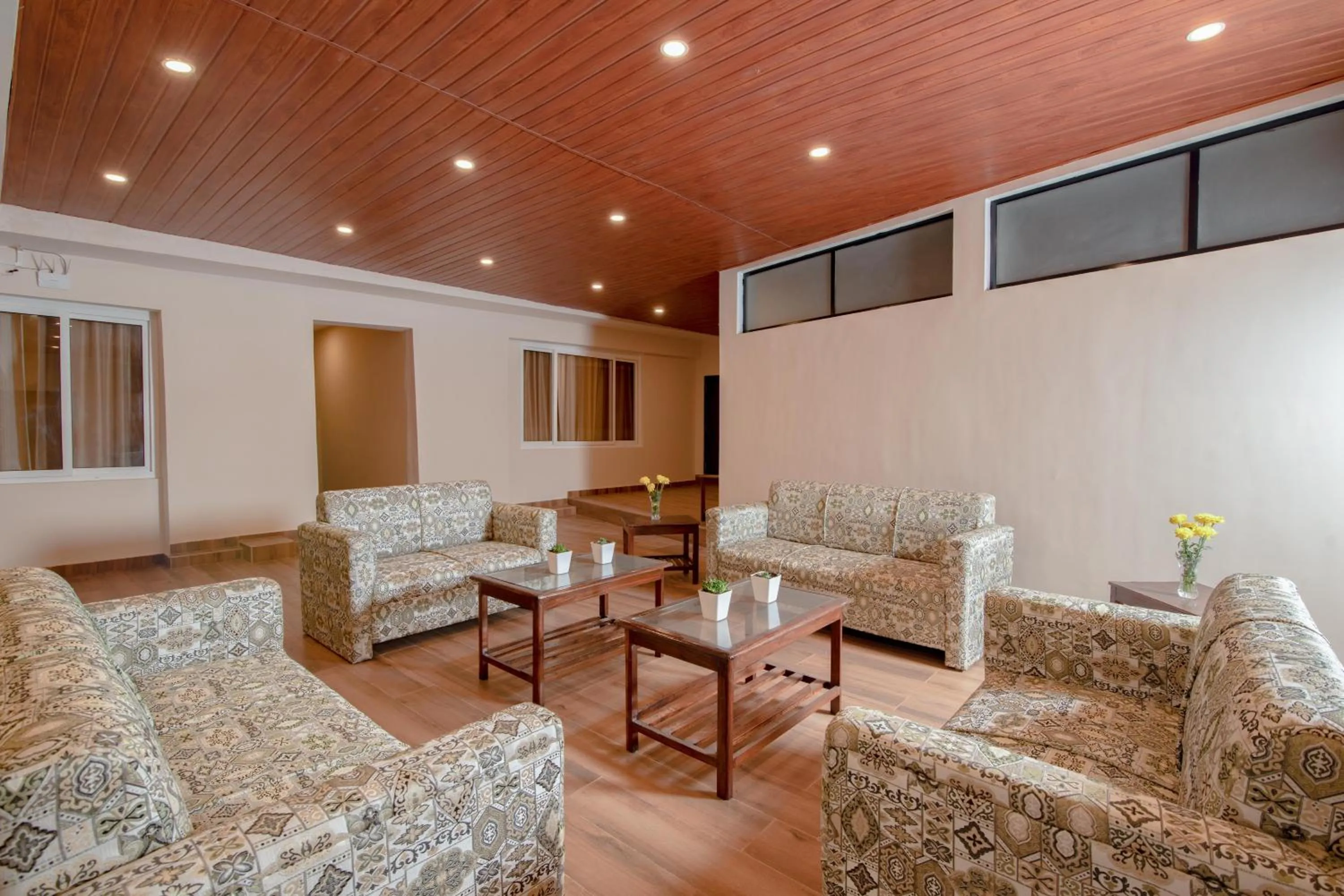 Lobby or reception in Hotel Shambhala