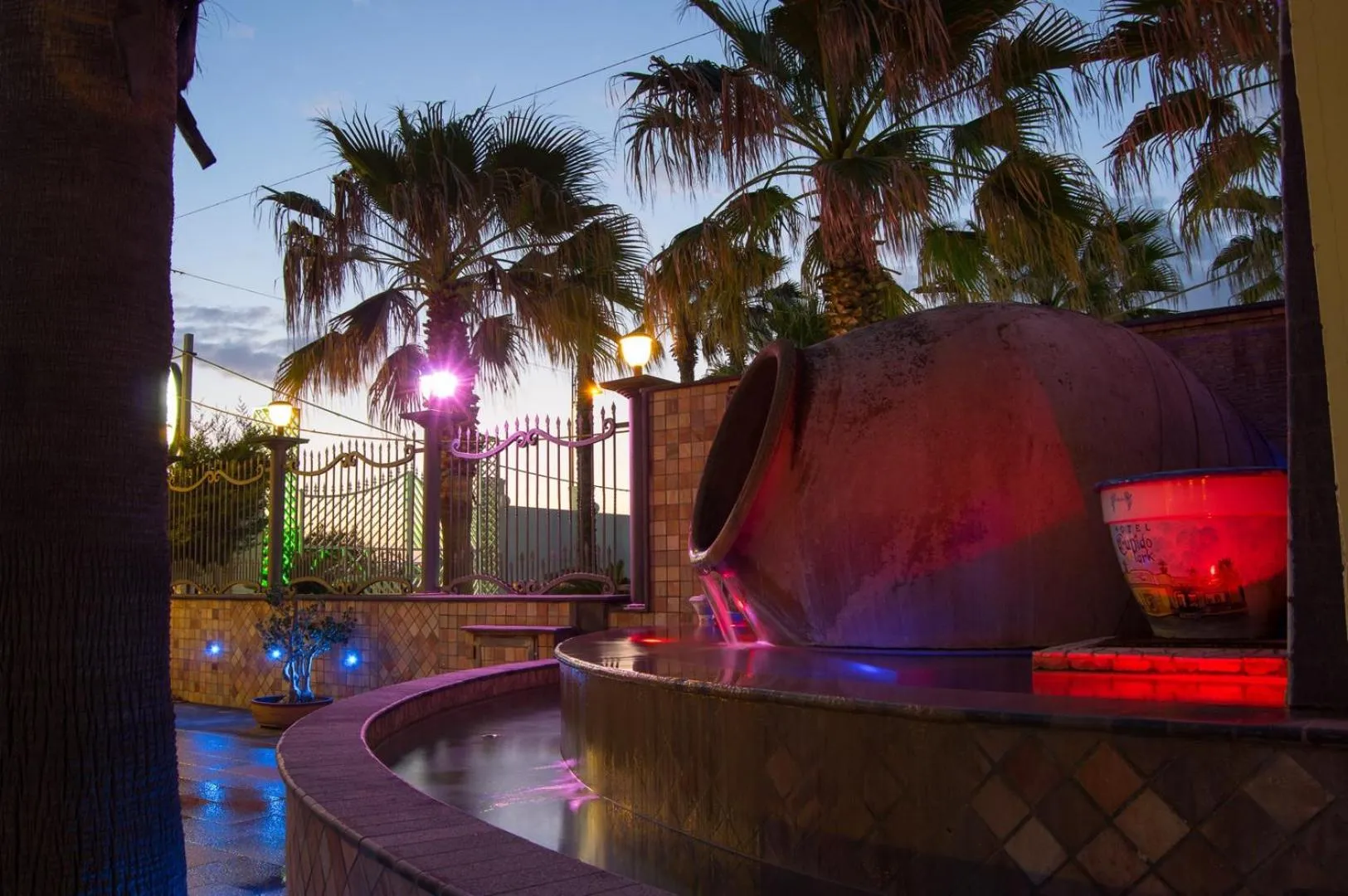 Sunset in cupido park