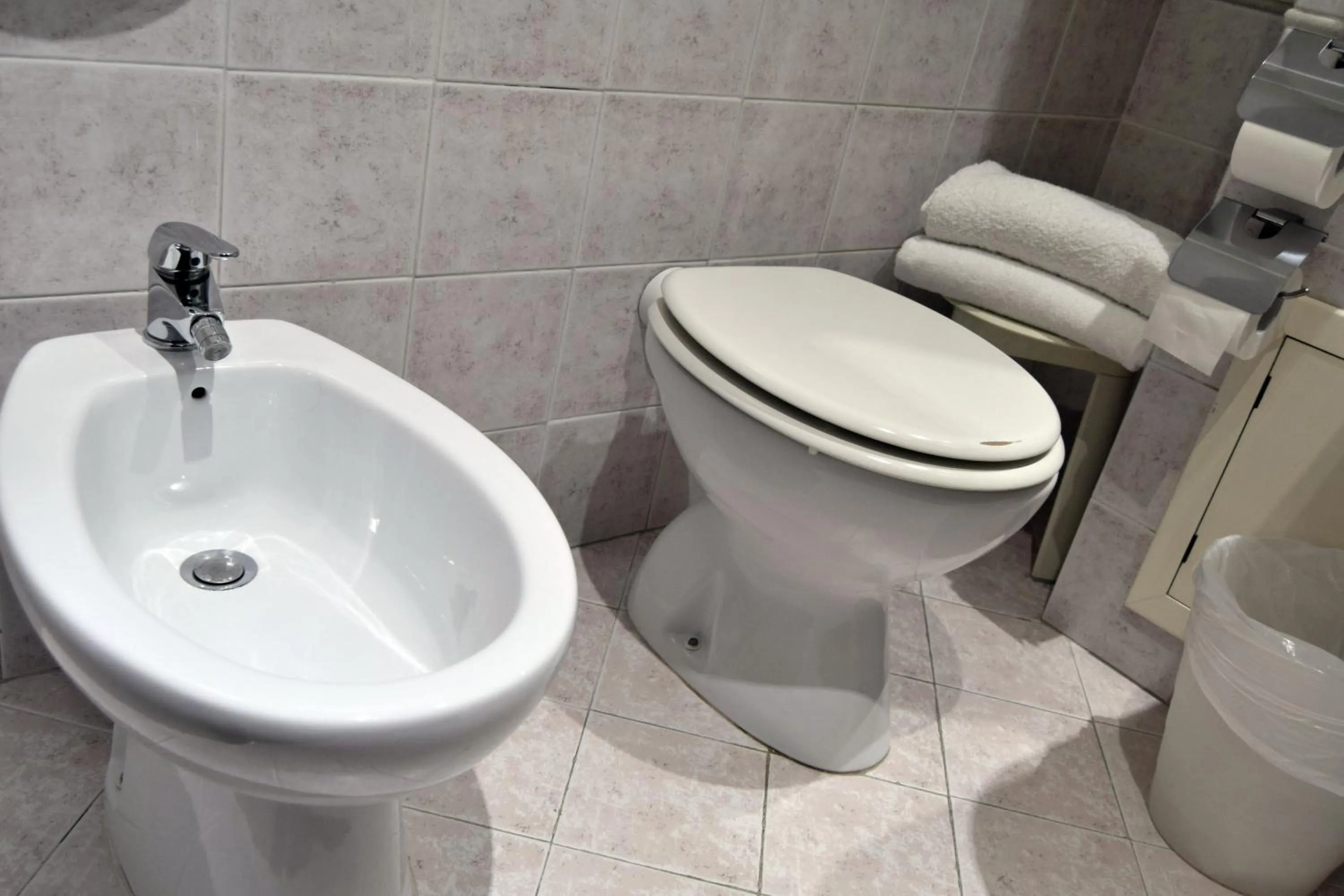 Bathroom in Hotel dei Quiriti