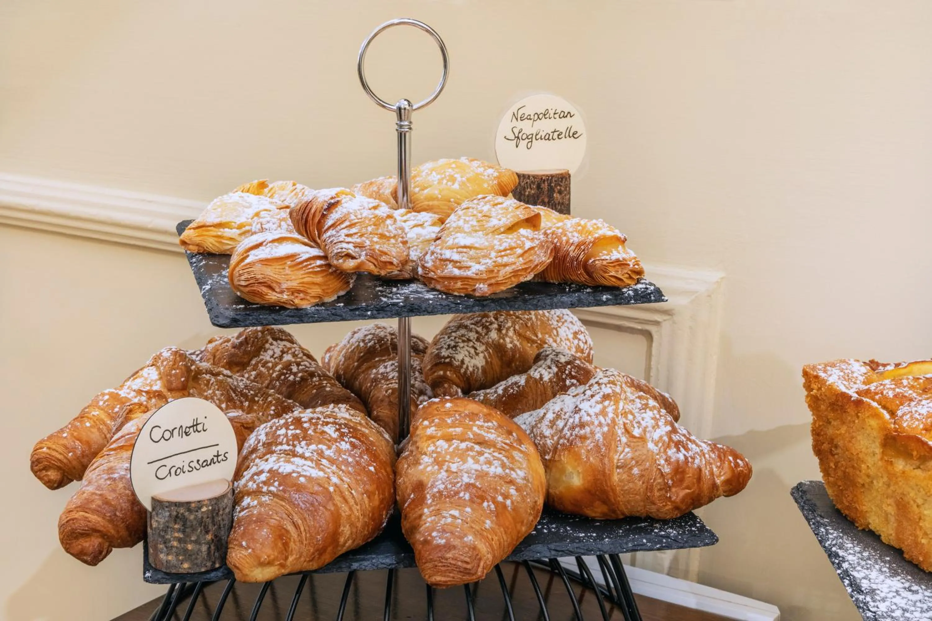 Buffet breakfast in Hotel Il Convento