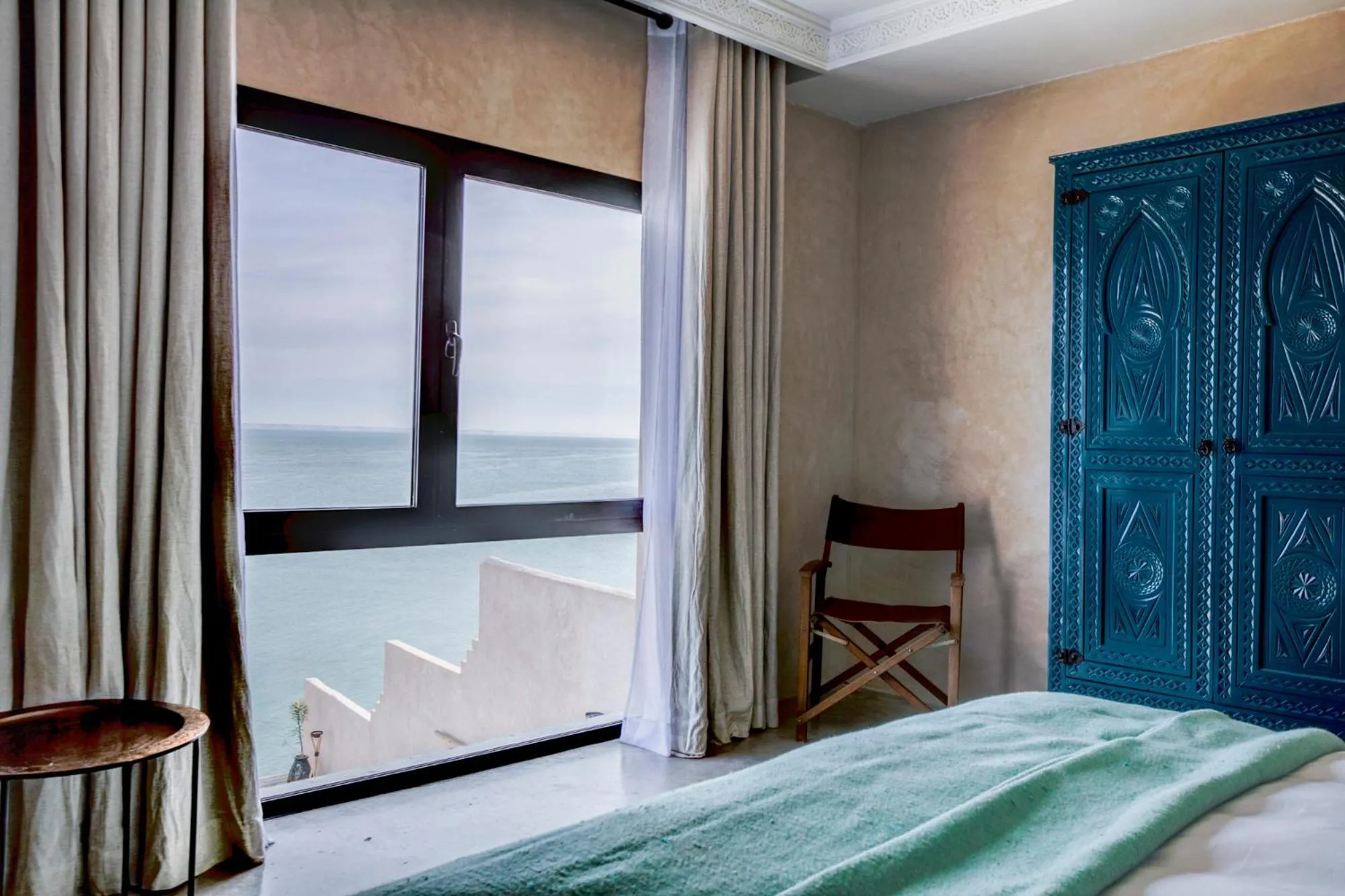 Photo of the whole room, Bed in Hôtel Oasis Dakhla